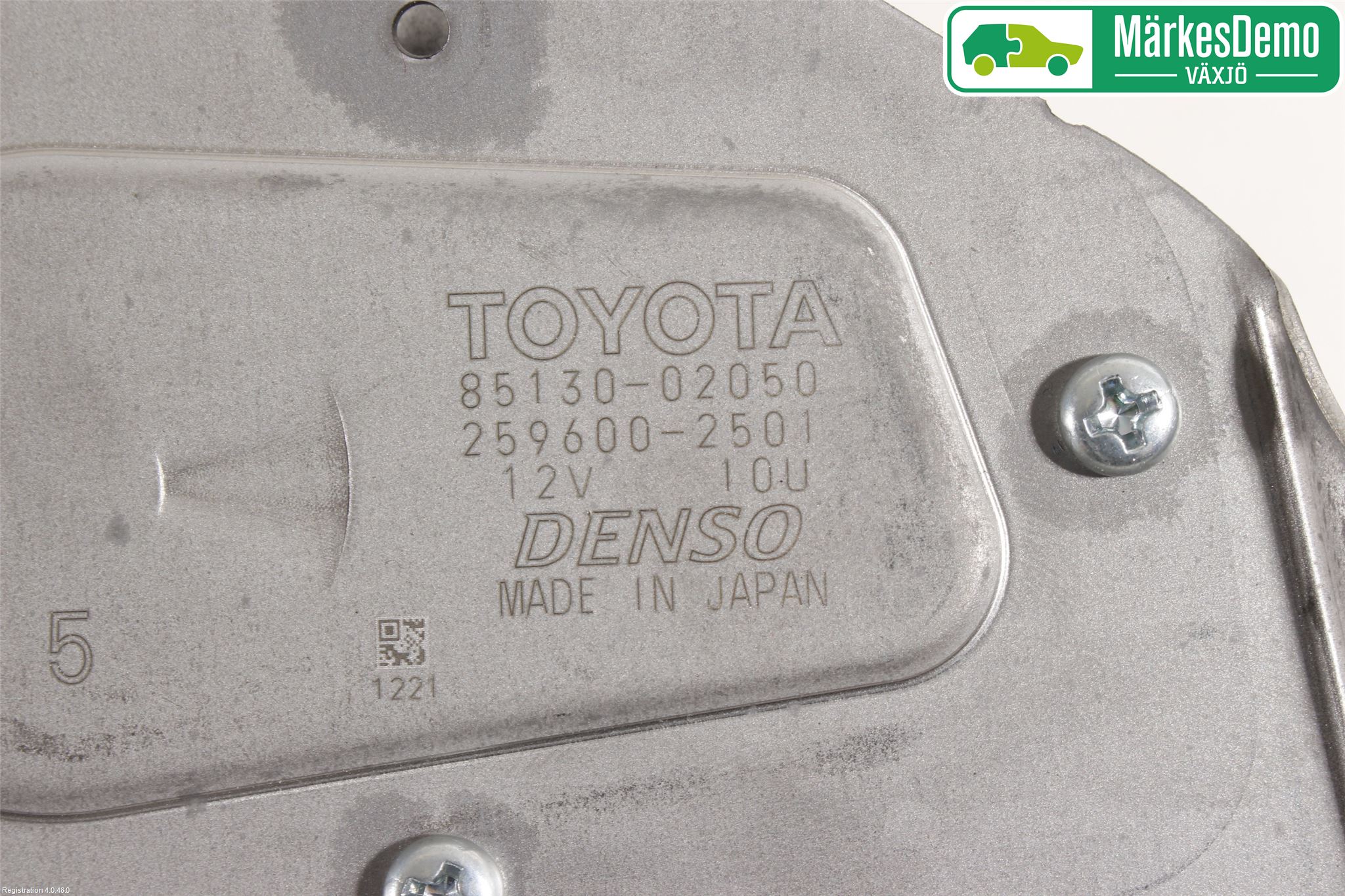 Toyota AURIS 13-19 Viskermotor Bakluke
