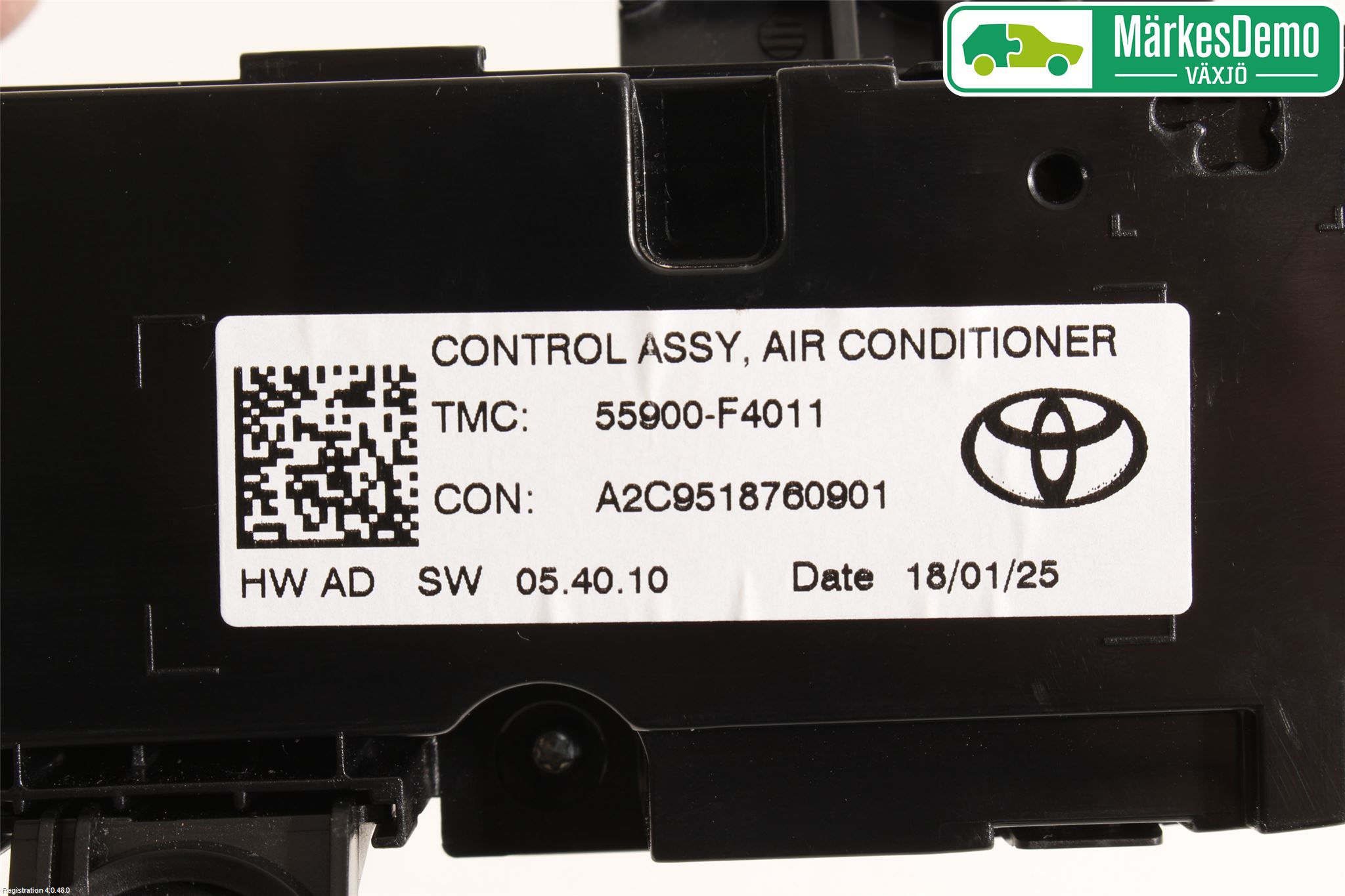 Toyota C-HR 16-23 Varme Ac Betjening-Display