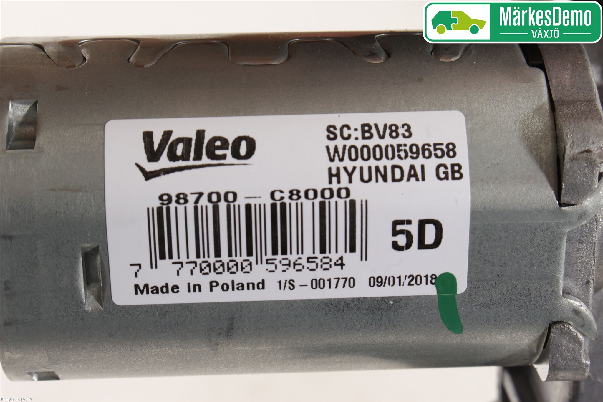 Hyundai i20 GB 15-20 Viskermotor Bakluke