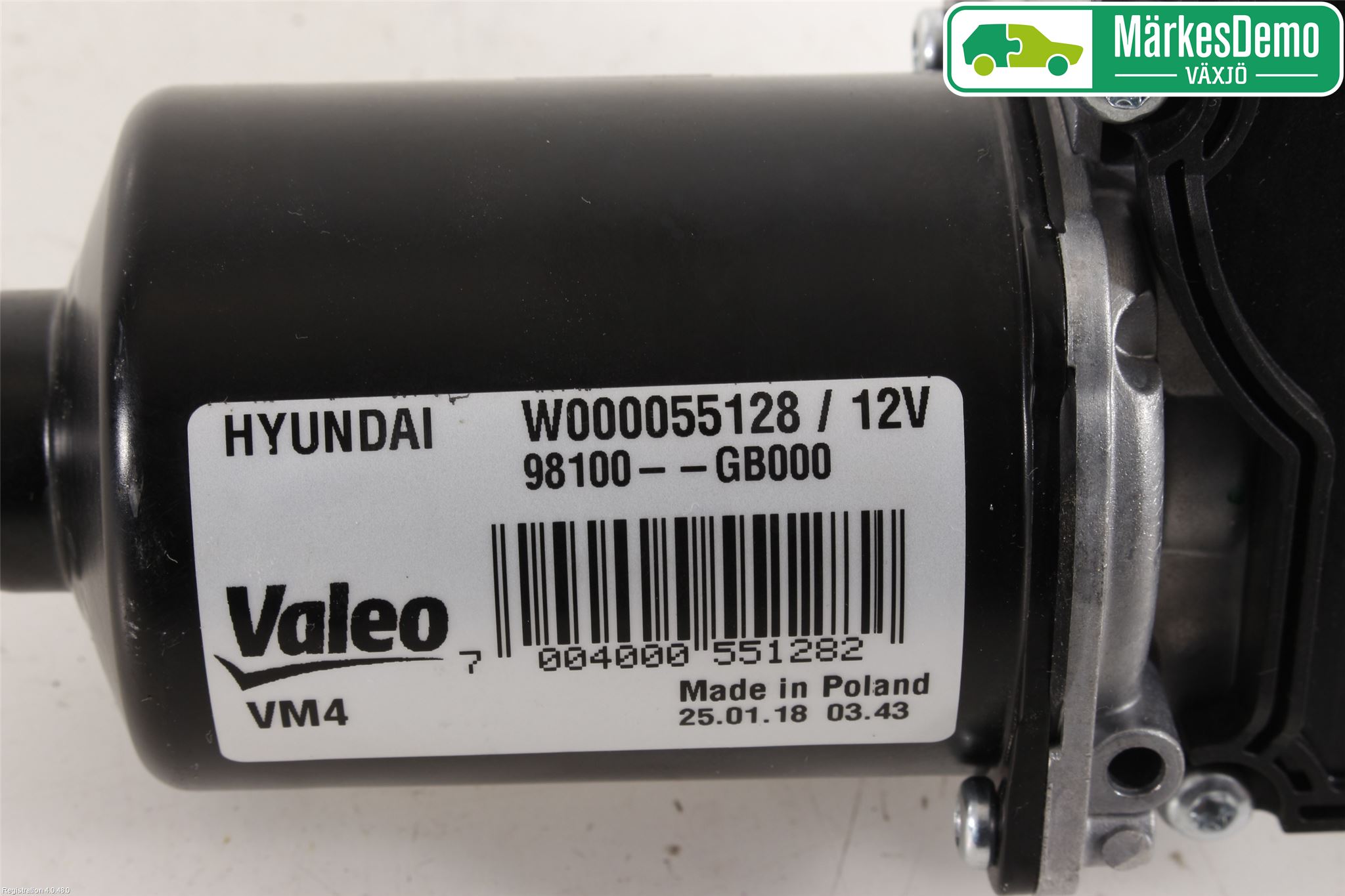 Hyundai i20 GB 15-20 Viskermotor Frontrute