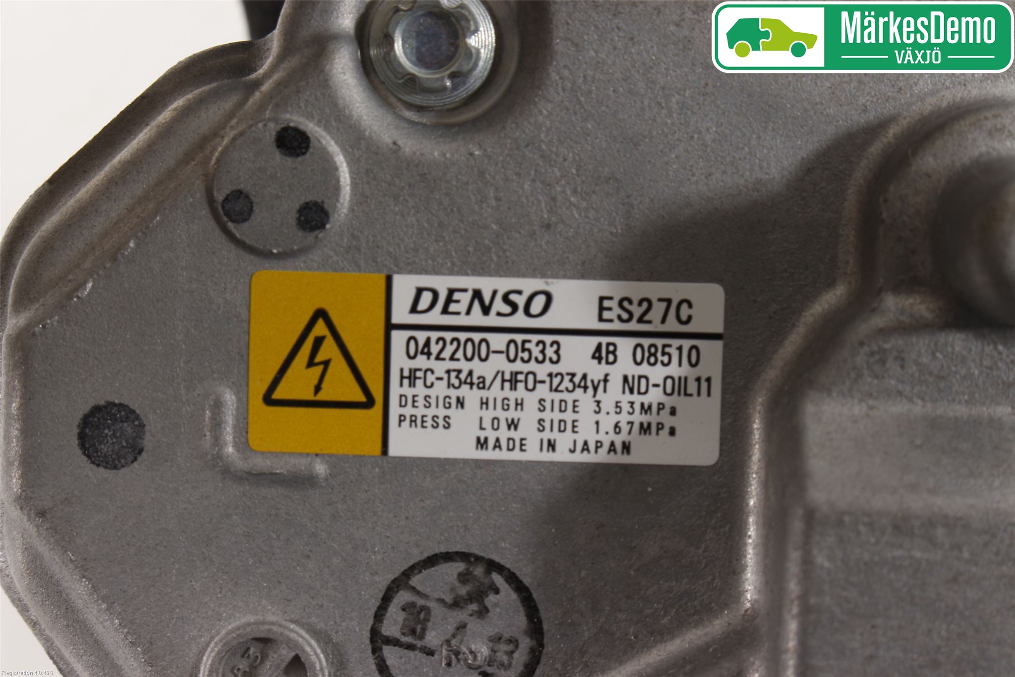 Toyota RAV4 13-18 Varme Ac Kompressor