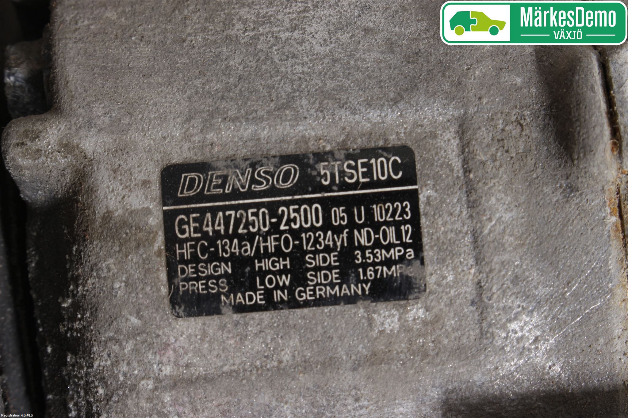 Toyota YARIS XP130 15-20 Varme Ac Kompressor