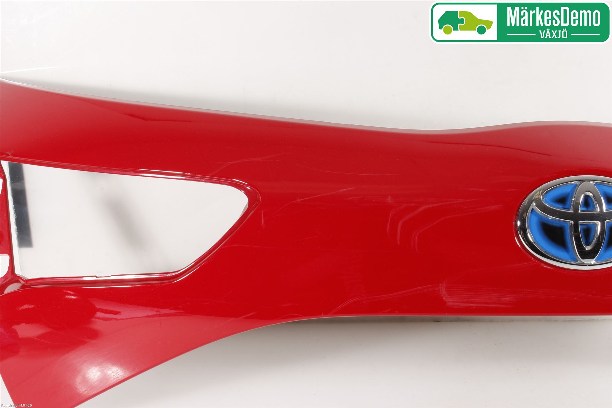 Toyota YARIS XP130 15-20 Refleksplate - Skiltplate