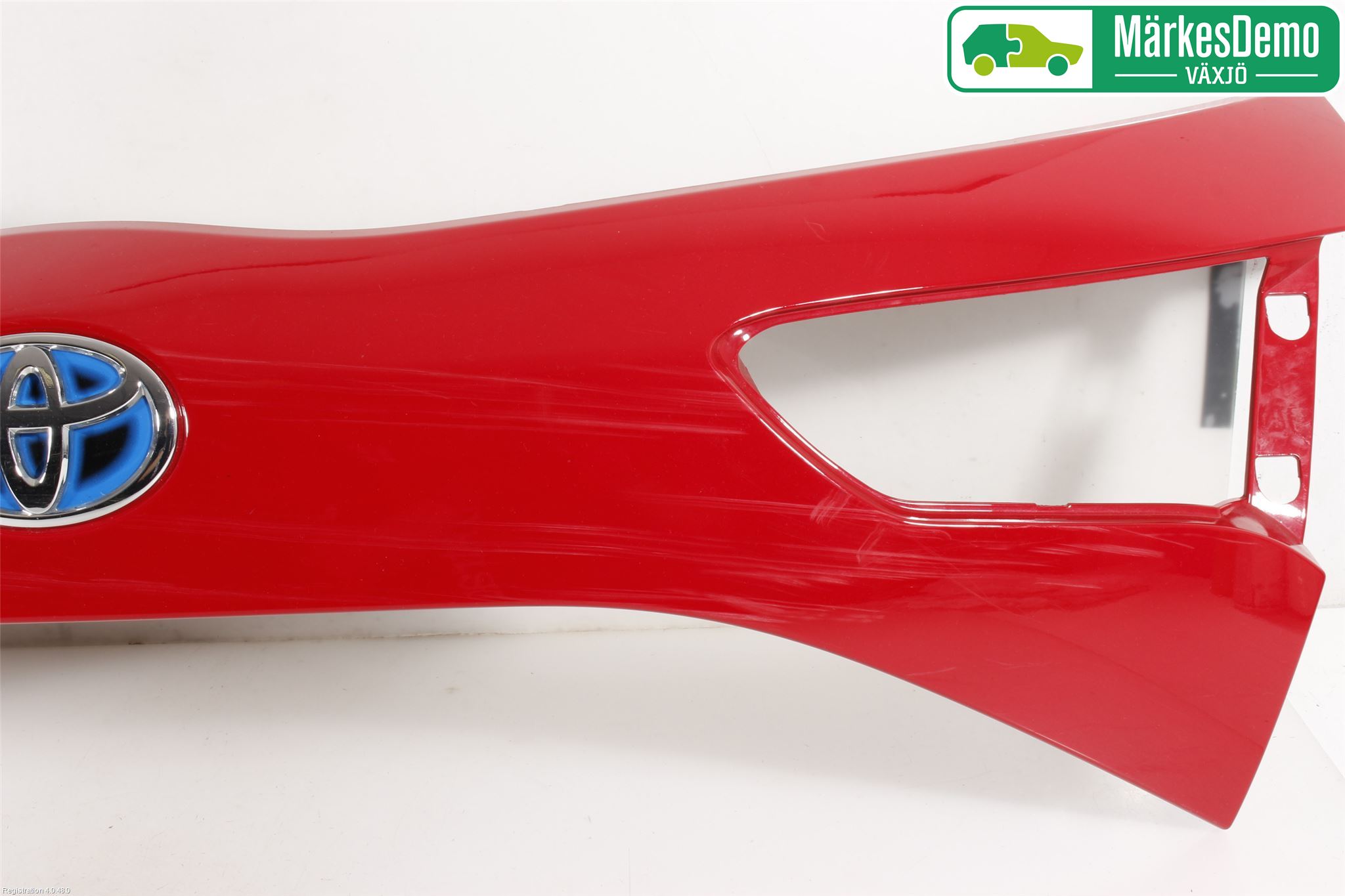 Toyota YARIS XP130 15-20 Refleksplate - Skiltplate