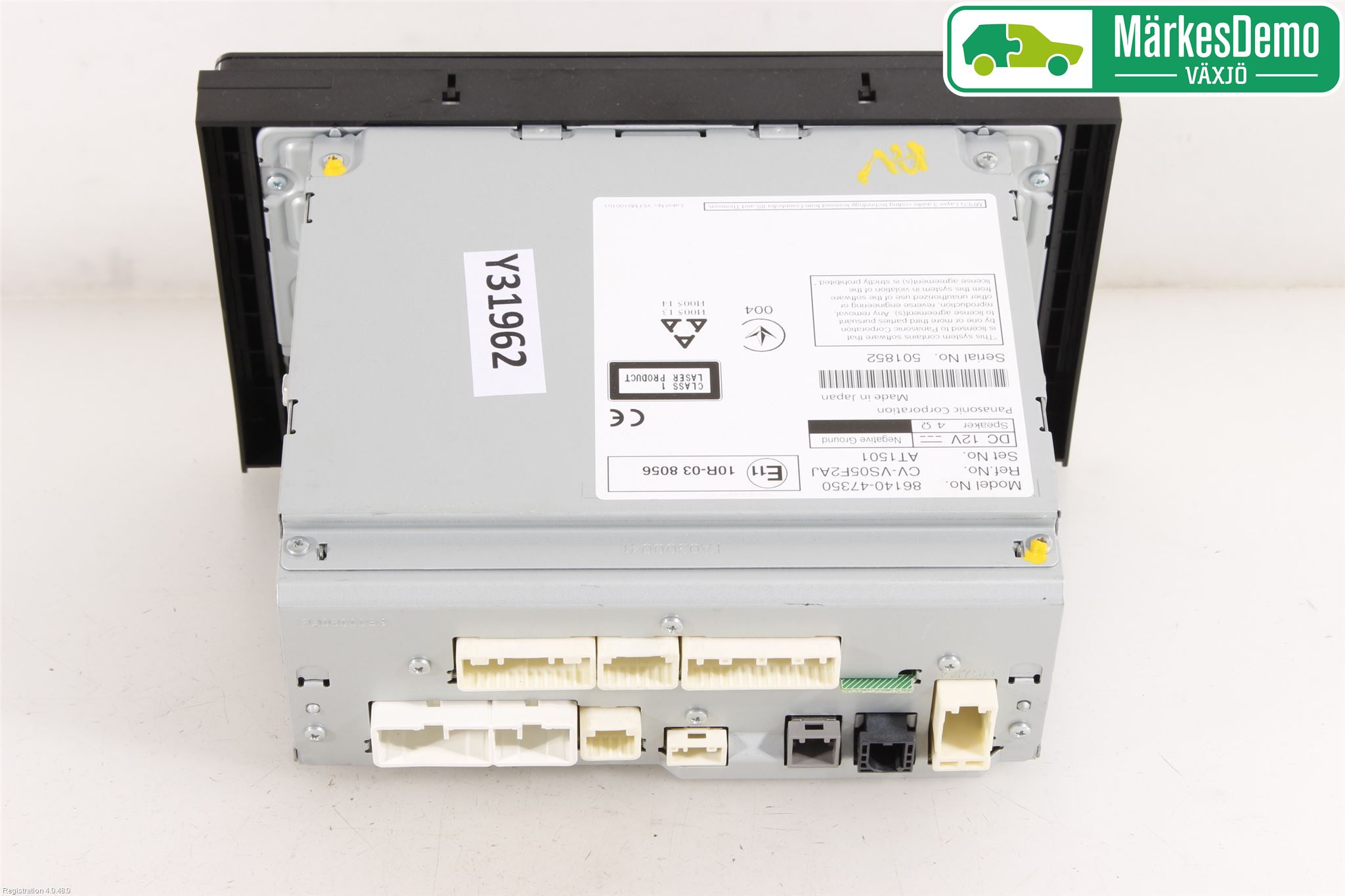 Toyota PRIUS (ZVW50) 16-21 Stereo Radio Med Cd