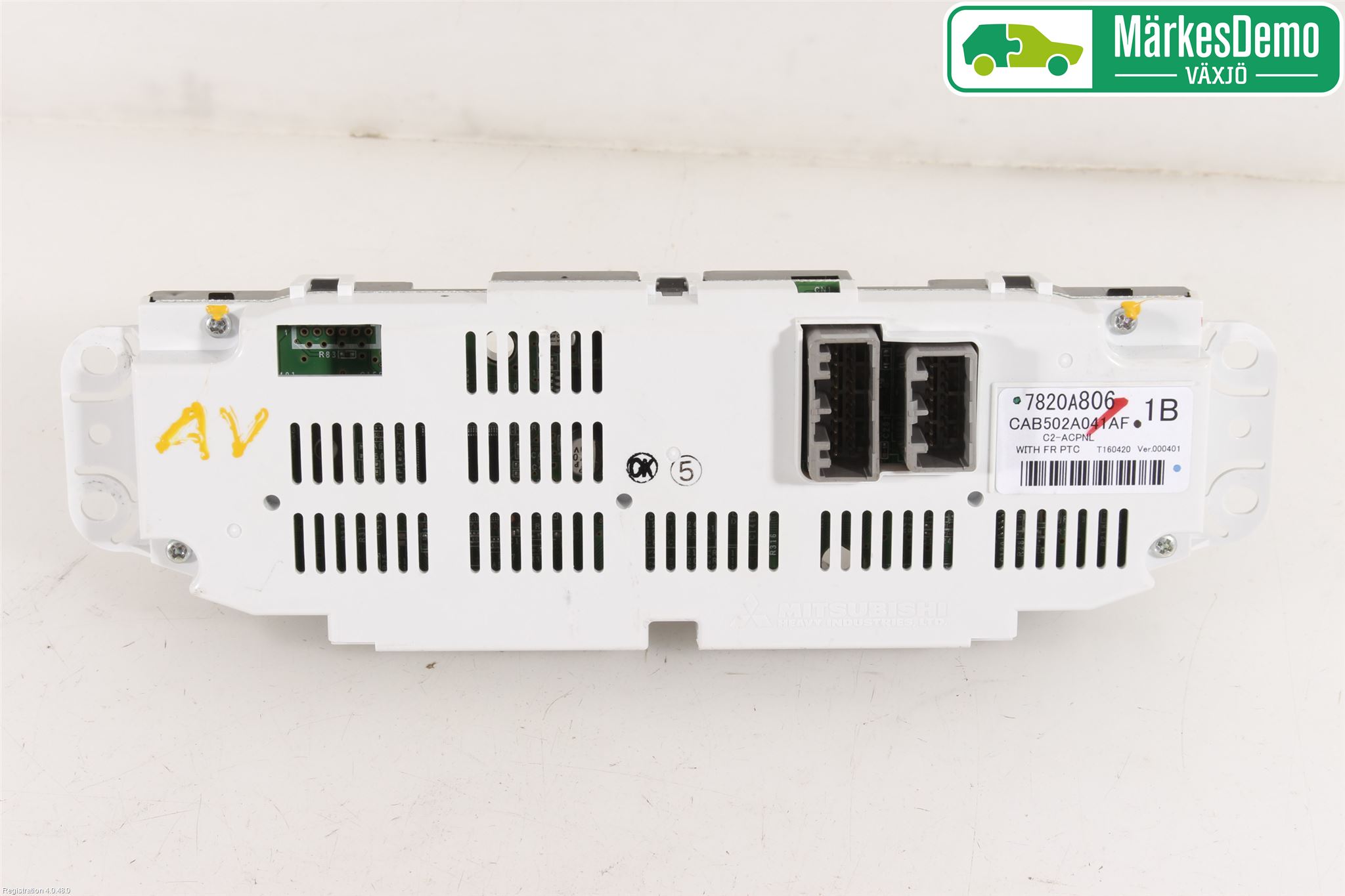 Mitsubishi ASX 10-22 Varme Ac Betjening-Display