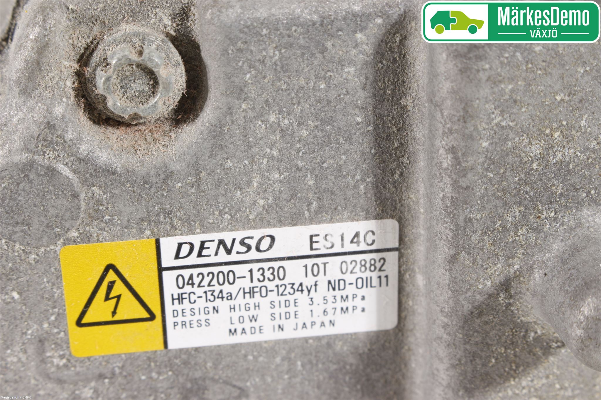 Toyota AURIS 13-19 Varme Ac Kompressor