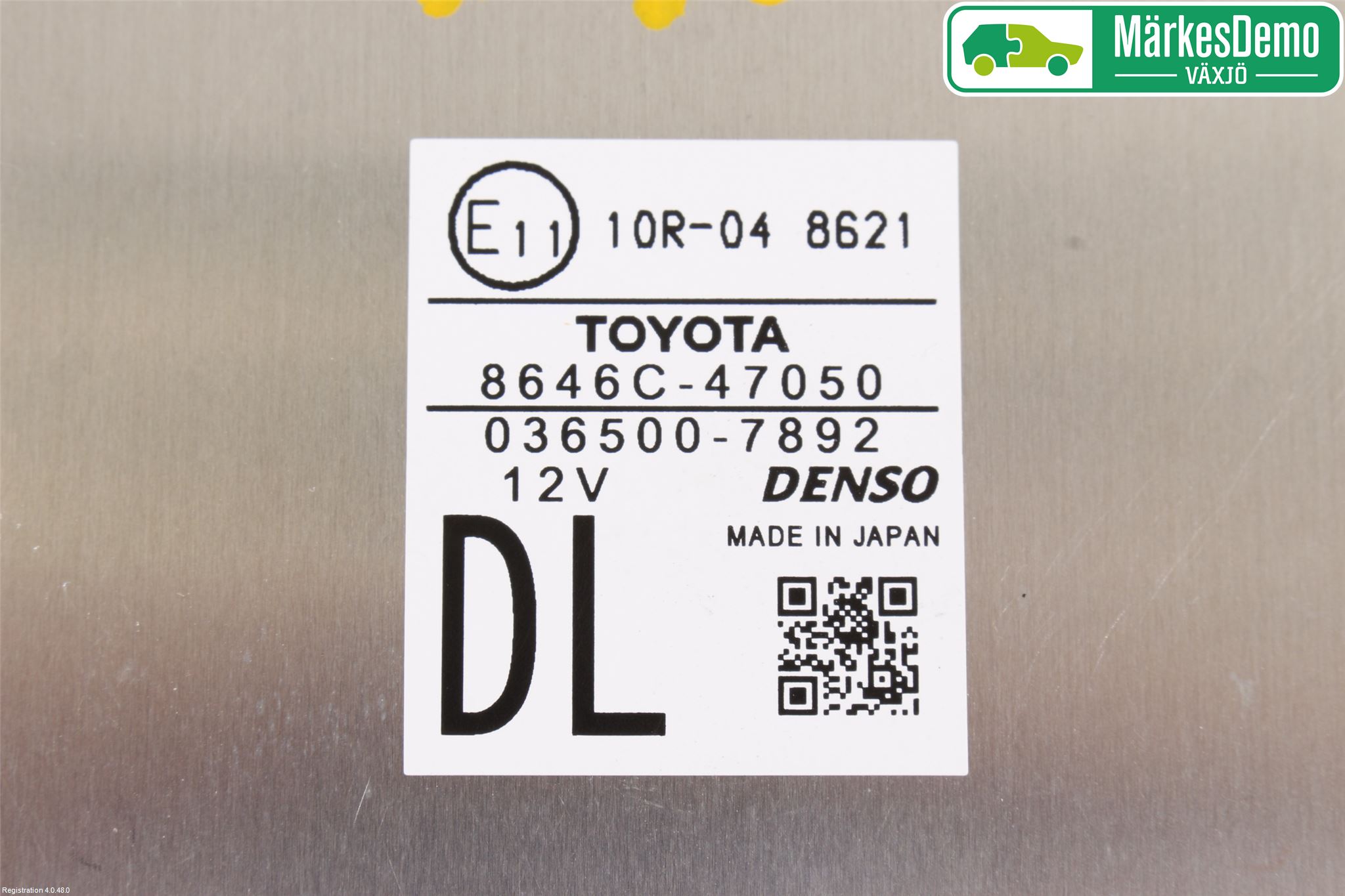 Toyota PRIUS+ ZVW40 12-20 Sensor Kollisjonsbeskyttelse