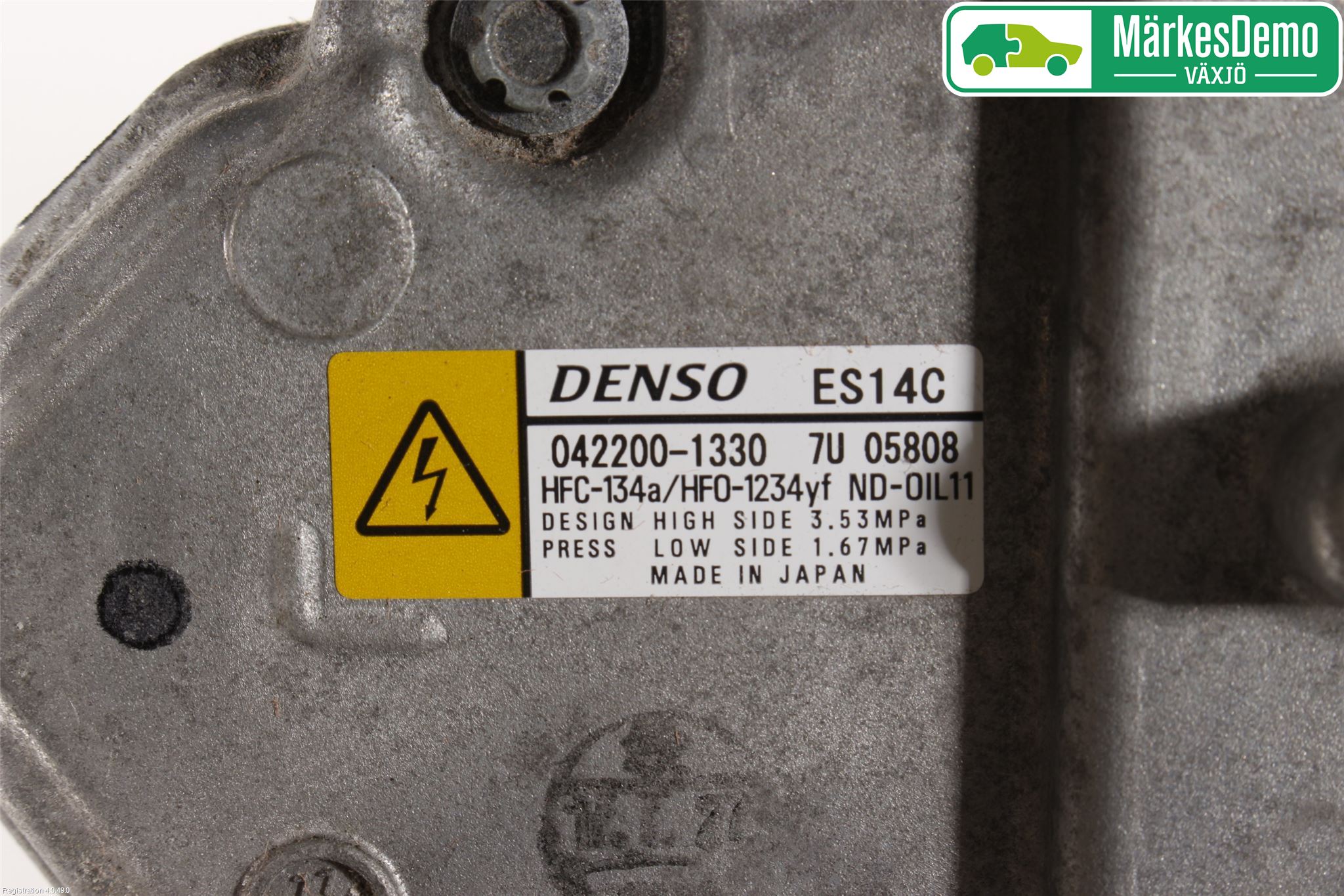 Toyota AURIS 13-19 Varme Ac Kompressor