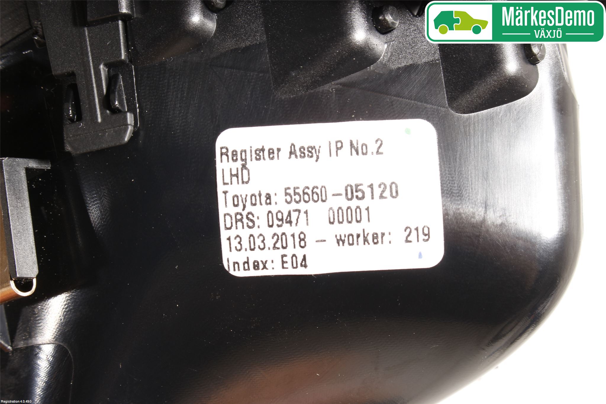 Toyota AVENSIS 16-18 Innr Dekor Instrbord