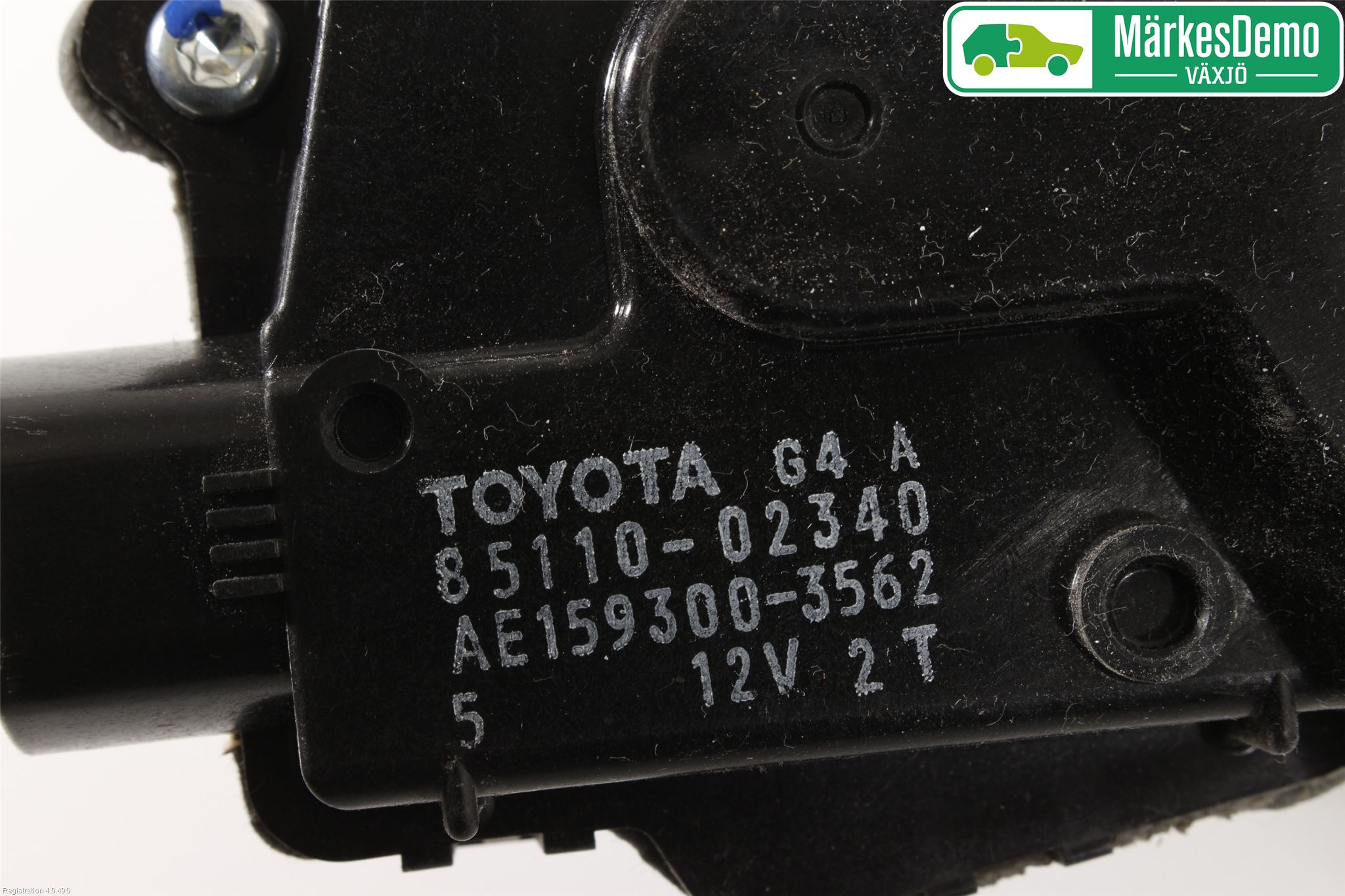 Toyota AURIS 13-19 Viskermotor Frontrute