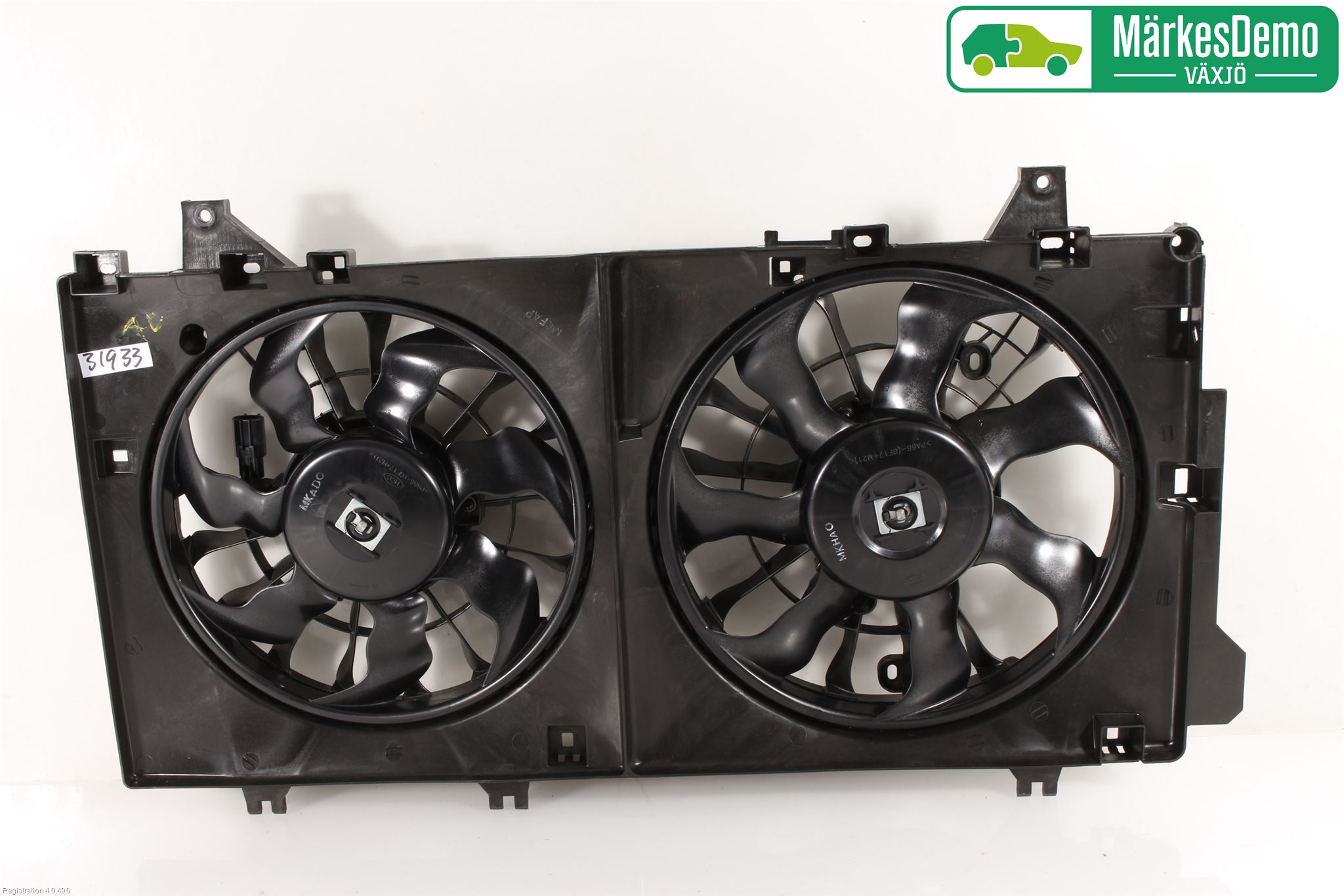 Mazda 3 III 14-19 Kjølevifte-Radiator Hus-Kåpe