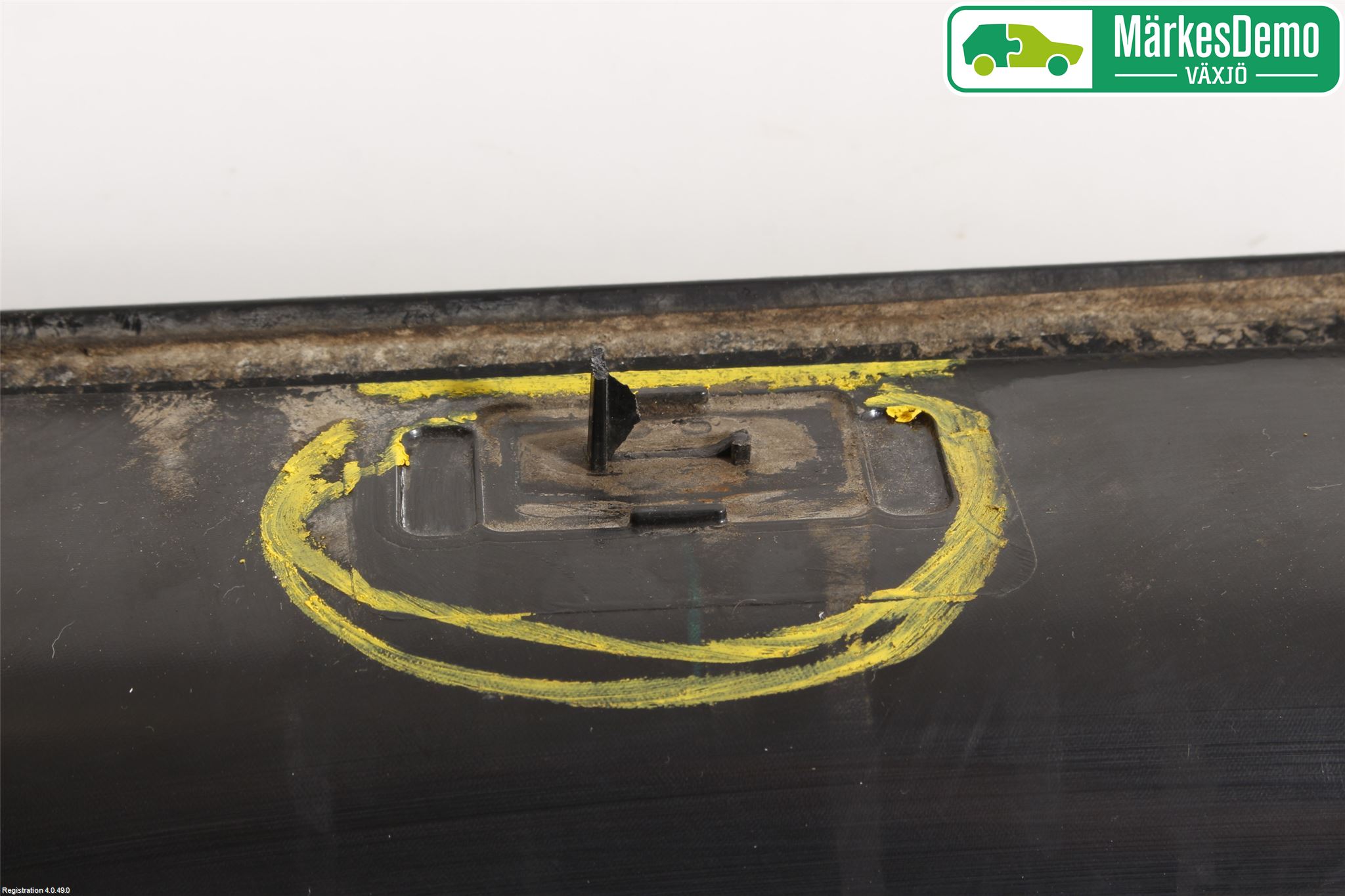 Ford MUSTANG VI 15-22 Refleksplate - Skiltplate