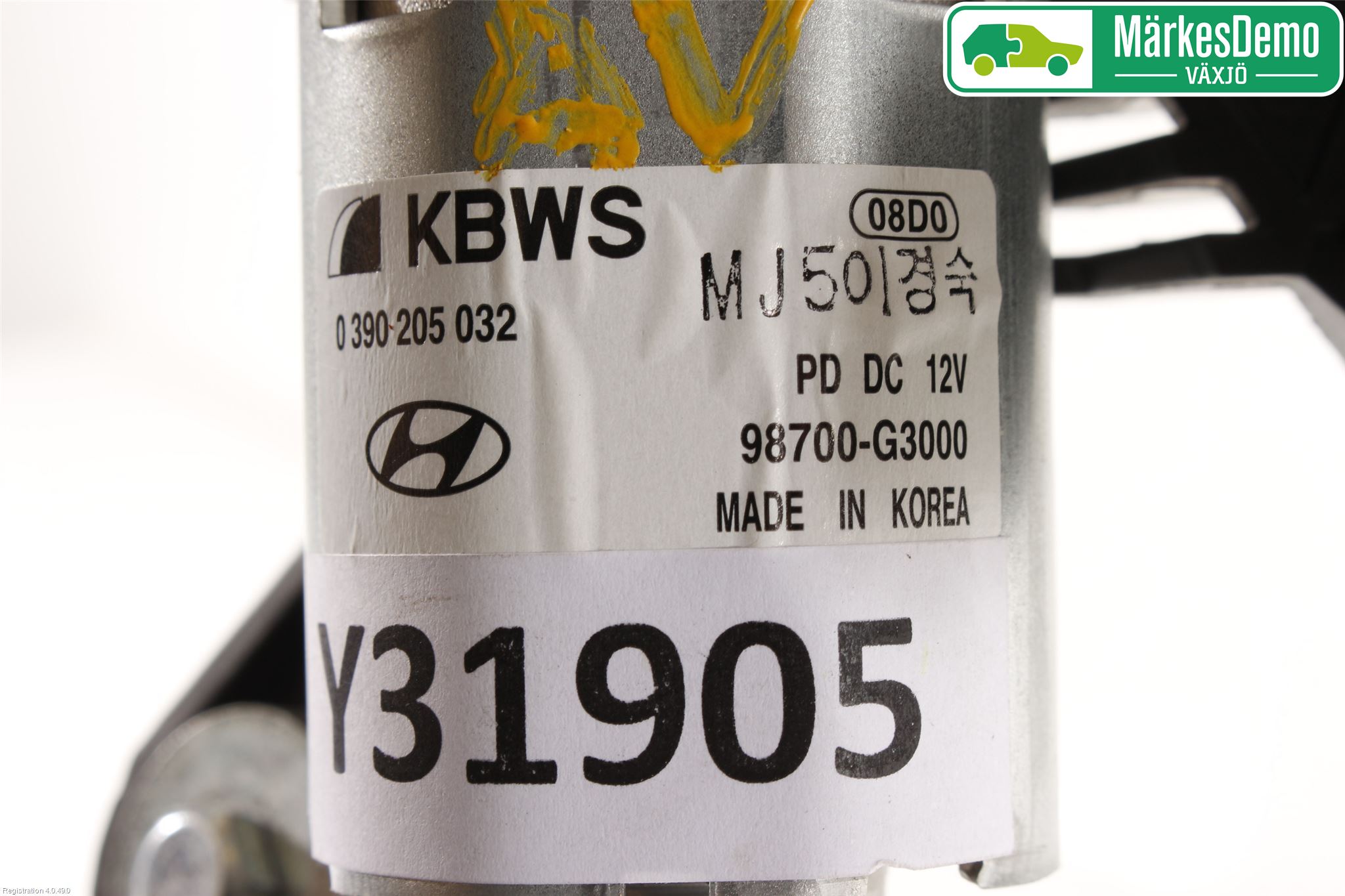 Hyundai i30 PD 17- Viskermotor Bakluke