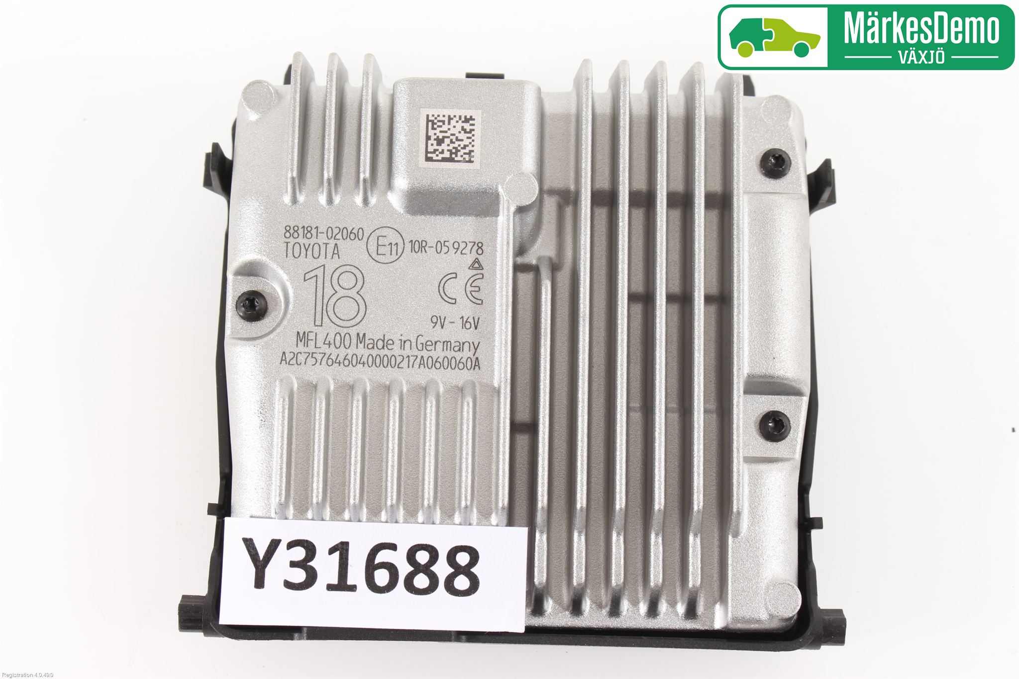 Toyota AURIS 13-19 Sensor Kollisjonsbeskyttelse