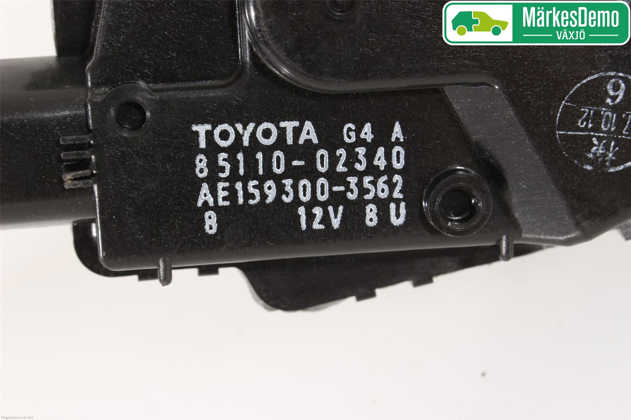 Toyota AURIS 13-19 Viskermotor Frontrute