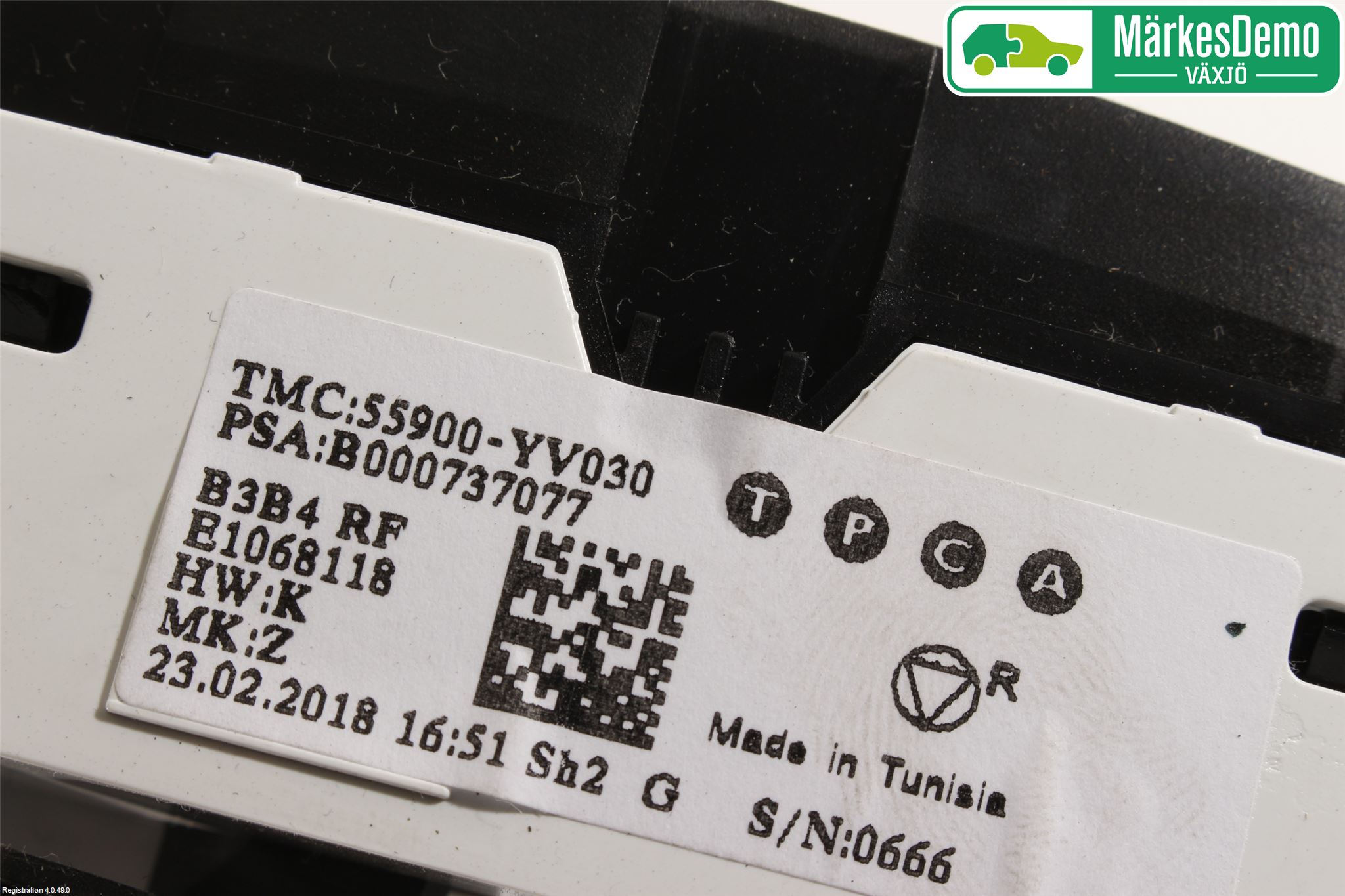 Toyota AYGO 15-21 Varme Ac Betjening-Display
