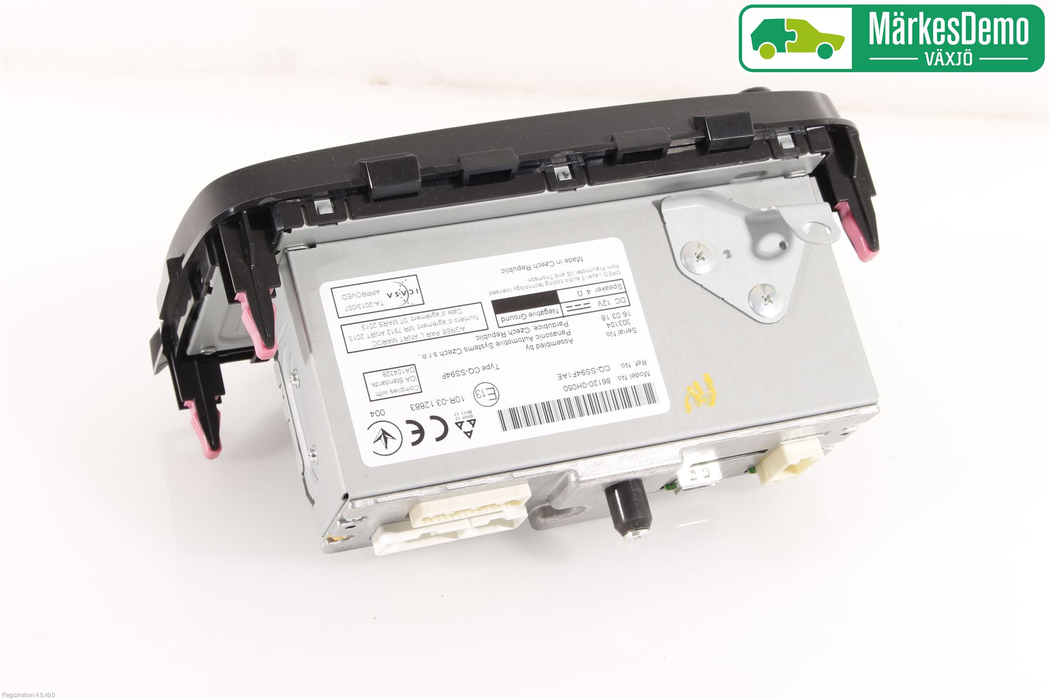 Toyota AYGO 15-21 Stereo Radio Med Cd