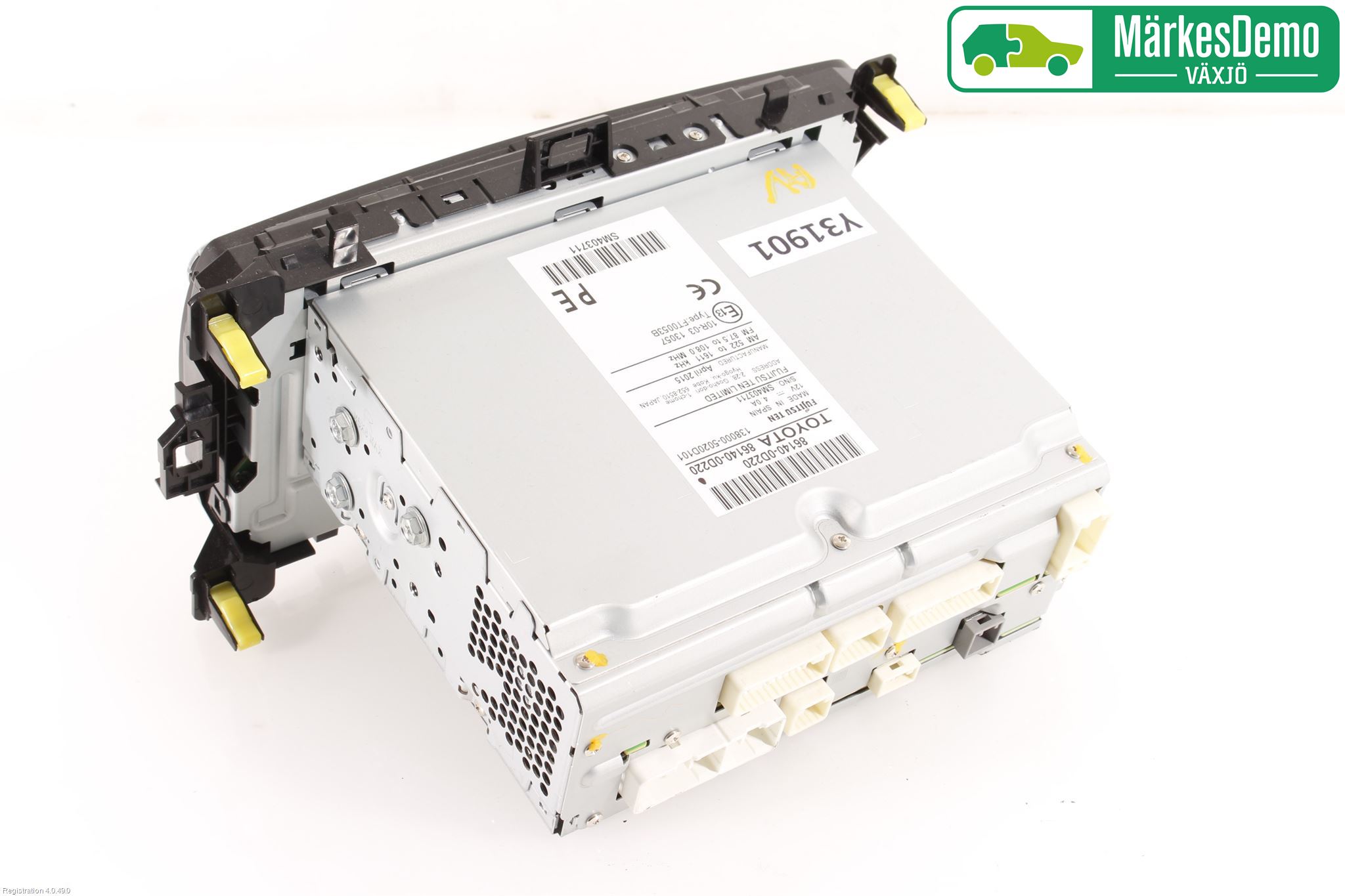 Toyota YARIS XP130 15-20 Stereo Radio Med Cd