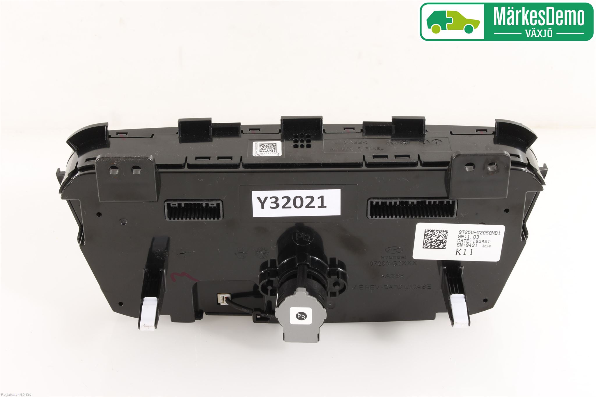 Hyundai IONIQ AE 17-22 Varme Ac Betjening-Display