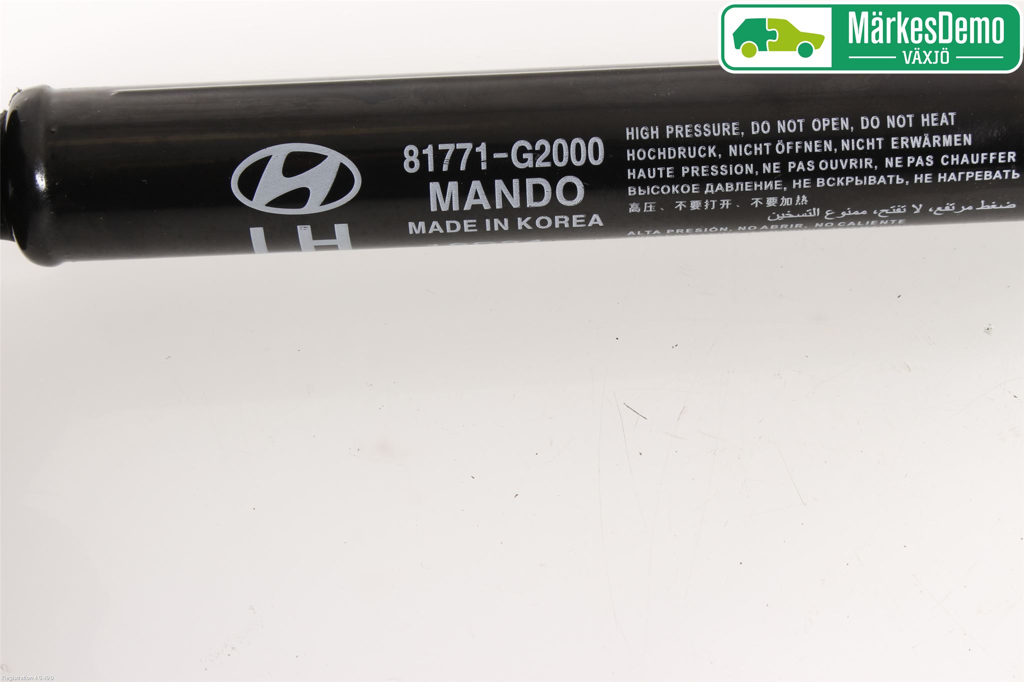 Hyundai IONIQ AE 17-22 Bakluke Demper-Gassfjær