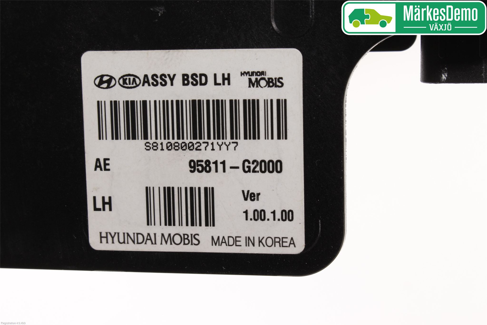 Hyundai IONIQ AE 17-22 Sensor Kollisjonsbeskyttelse