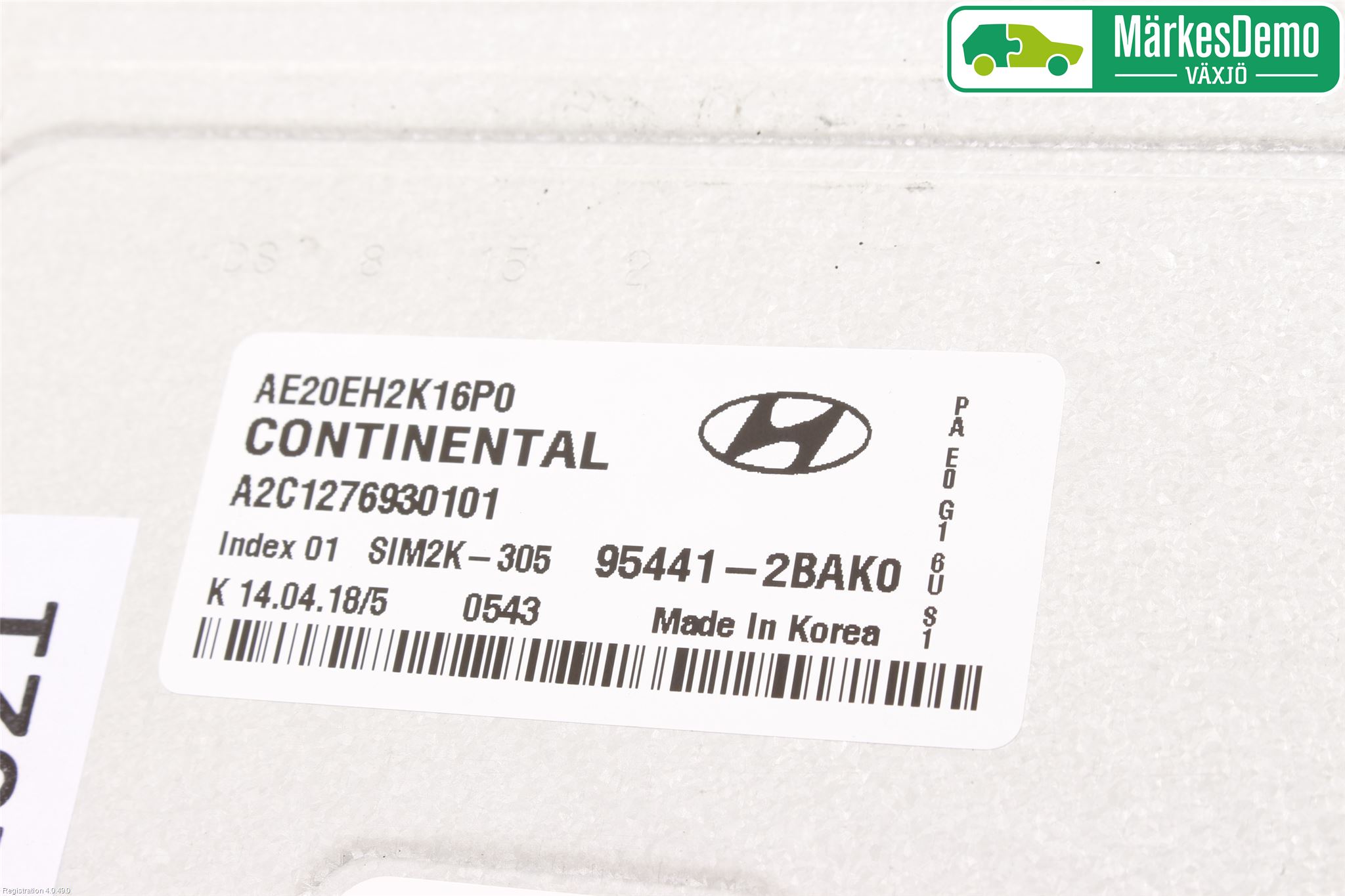 Hyundai IONIQ AE 17-22 Styreenhet Gearkasse