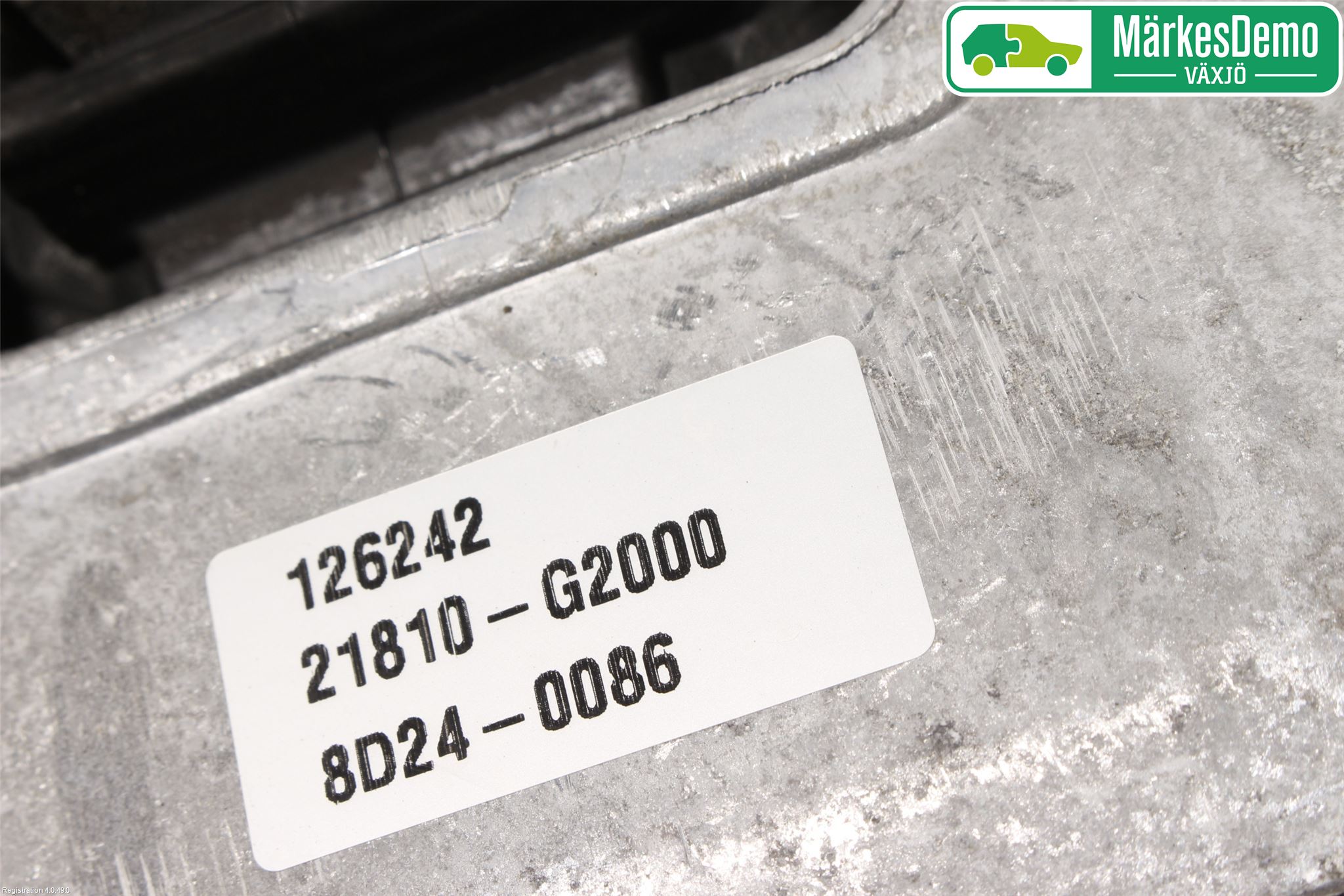 Hyundai IONIQ AE 17-22 Motor Feste Stål-Alu