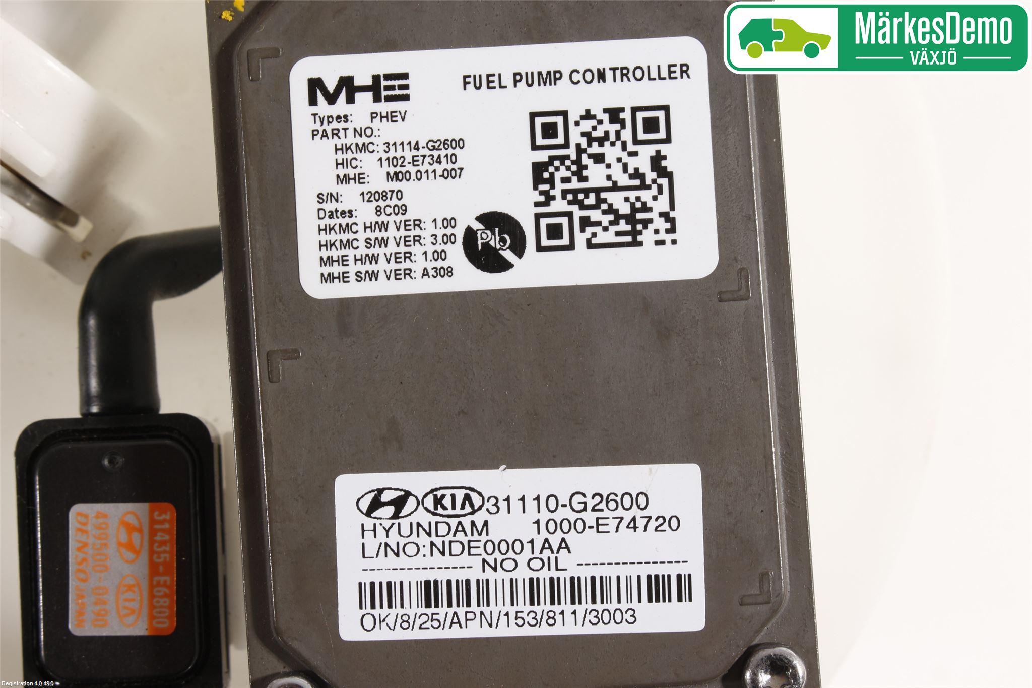 Hyundai IONIQ AE 17-22 Drivstoffpumpe Fødepumpe El