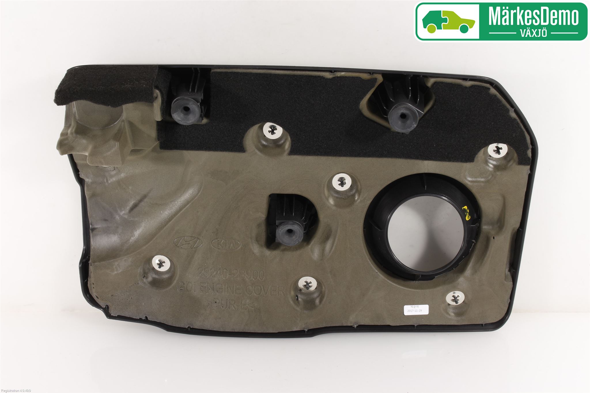 Hyundai TUCSON 05- Motor Deksel Over Motor
