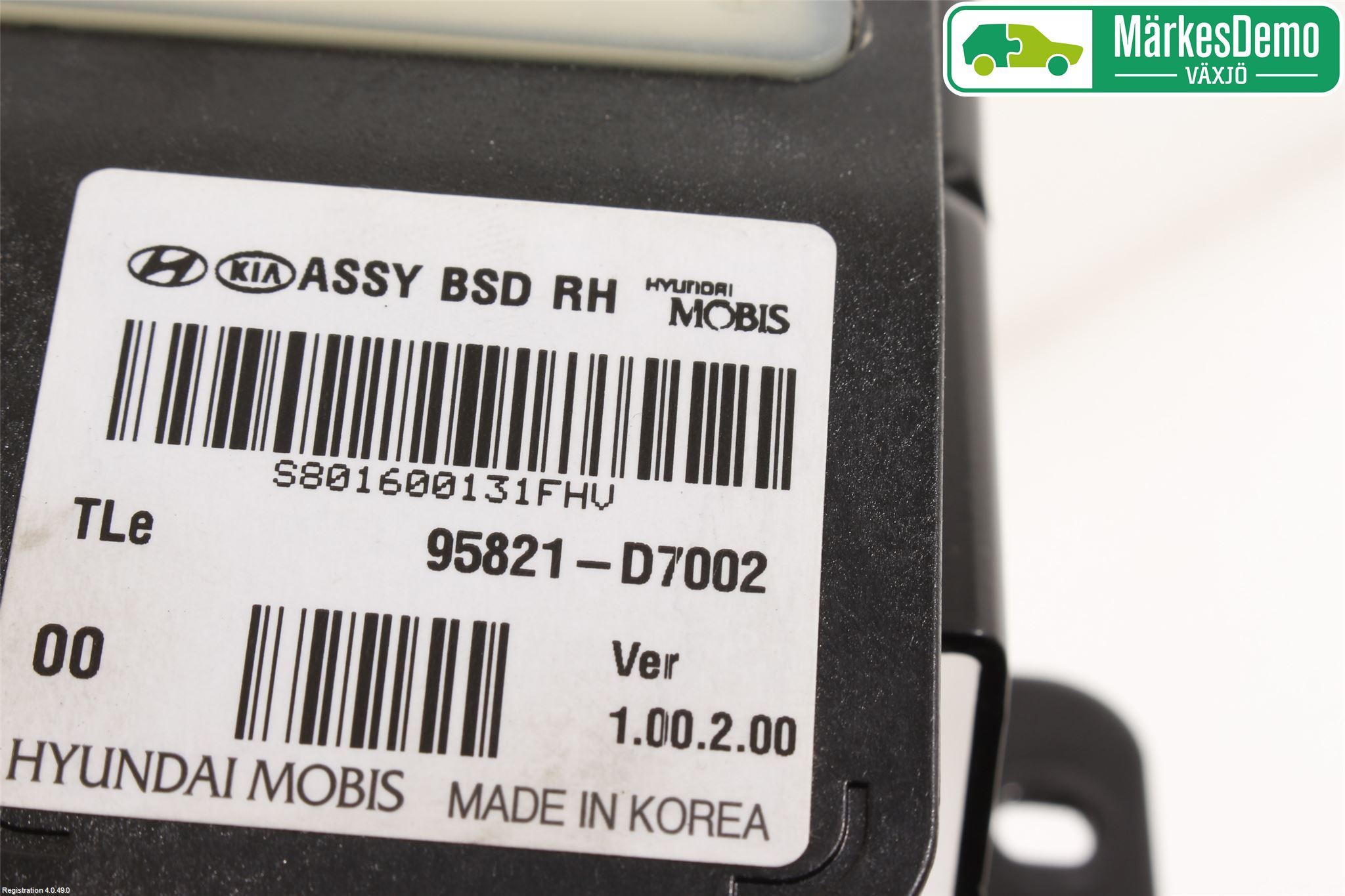 Hyundai TUCSON 05- Sensor Kollisjonsbeskyttelse