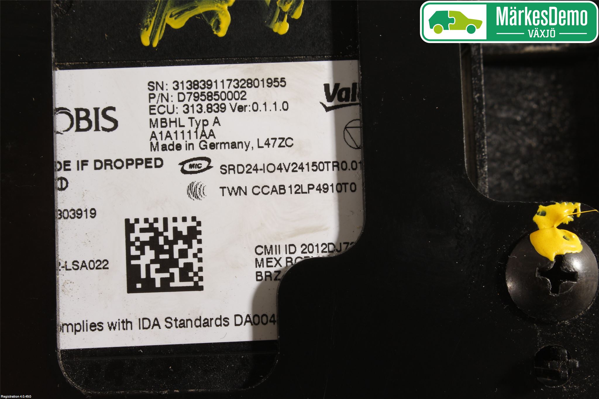 Hyundai TUCSON 05- Sensor Kollisjonsbeskyttelse