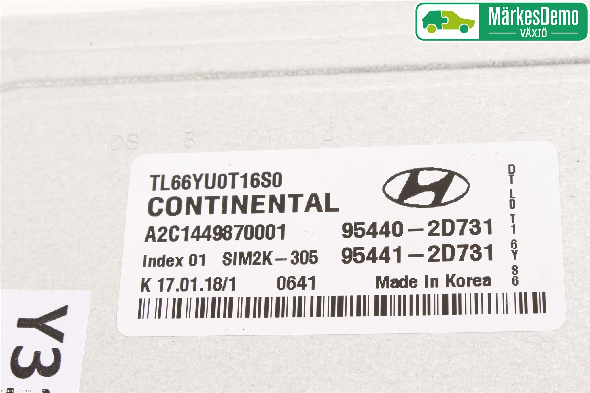 Hyundai TUCSON 05- Styreenhet Gearkasse