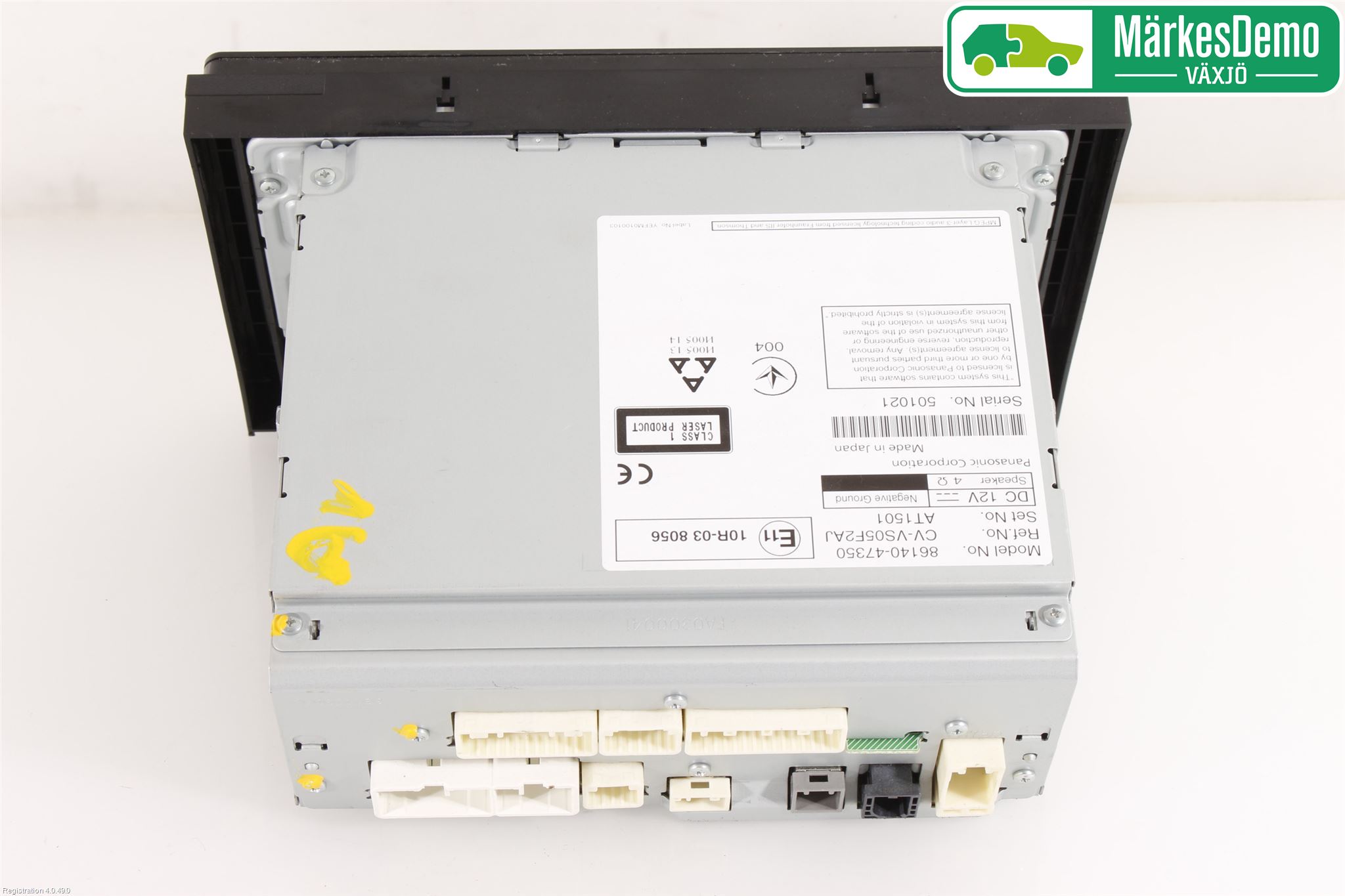 Toyota PRIUS (ZVW50) 16-21 Stereo Radio Med Cd