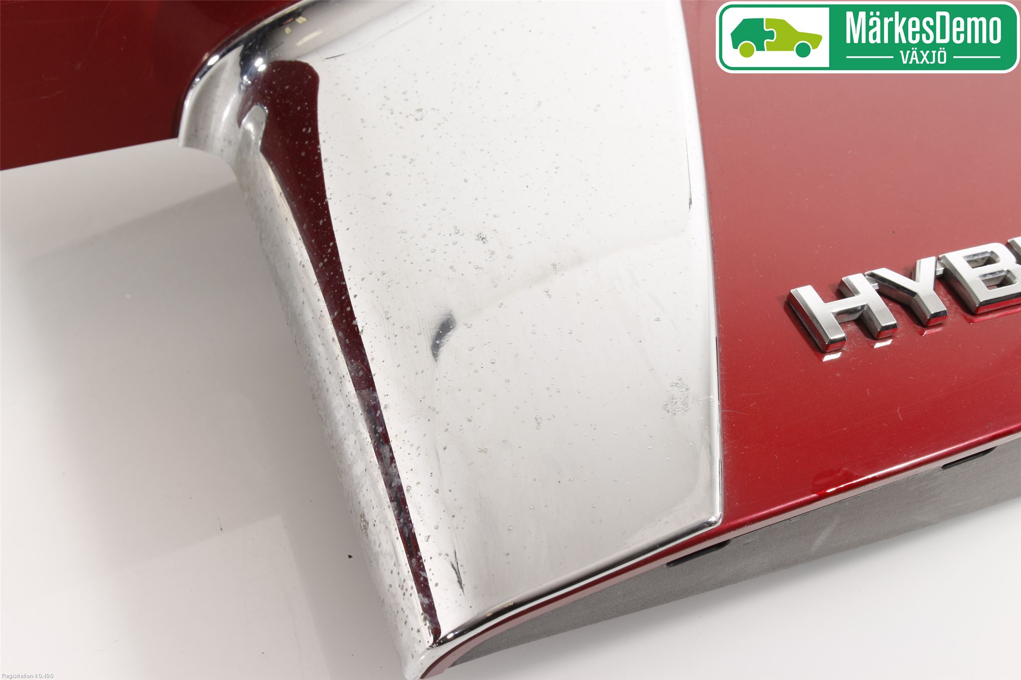 Toyota PRIUS (ZVW50) 16-21 Refleksplate - Skiltplate