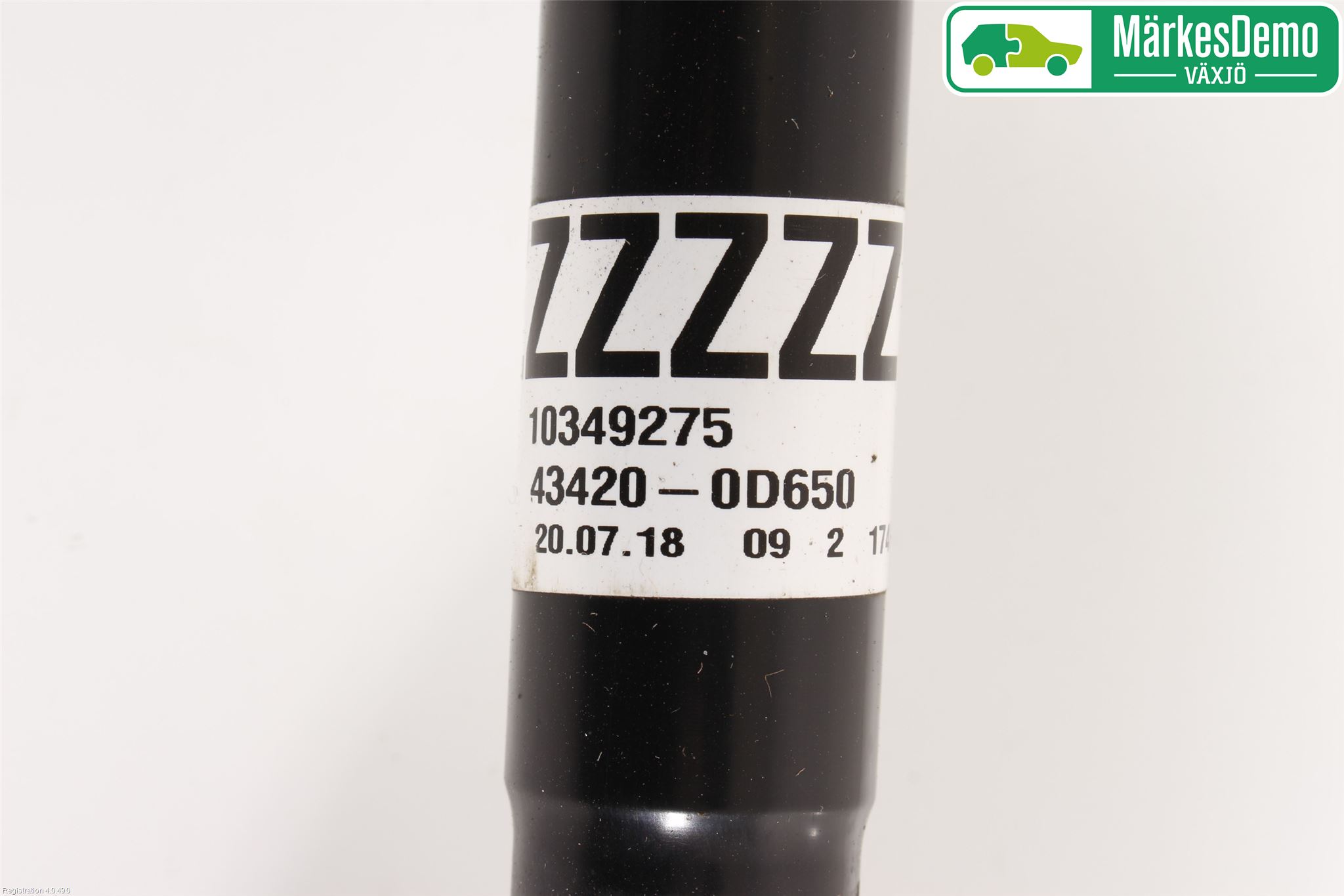 Toyota YARIS XP130 15-20 Drivaksel Foran Kompl Venstre