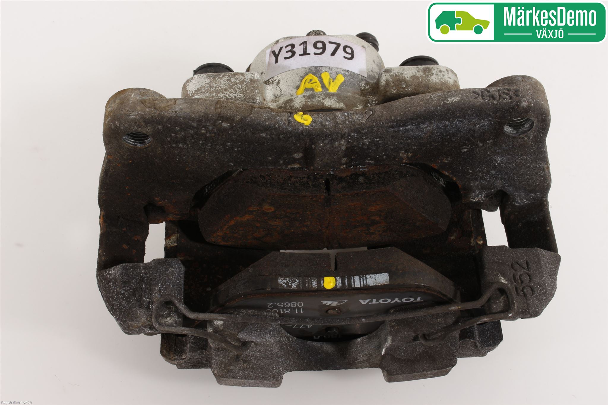 Toyota YARIS XP130 15-20 Bremsecaliper Foran Høyre