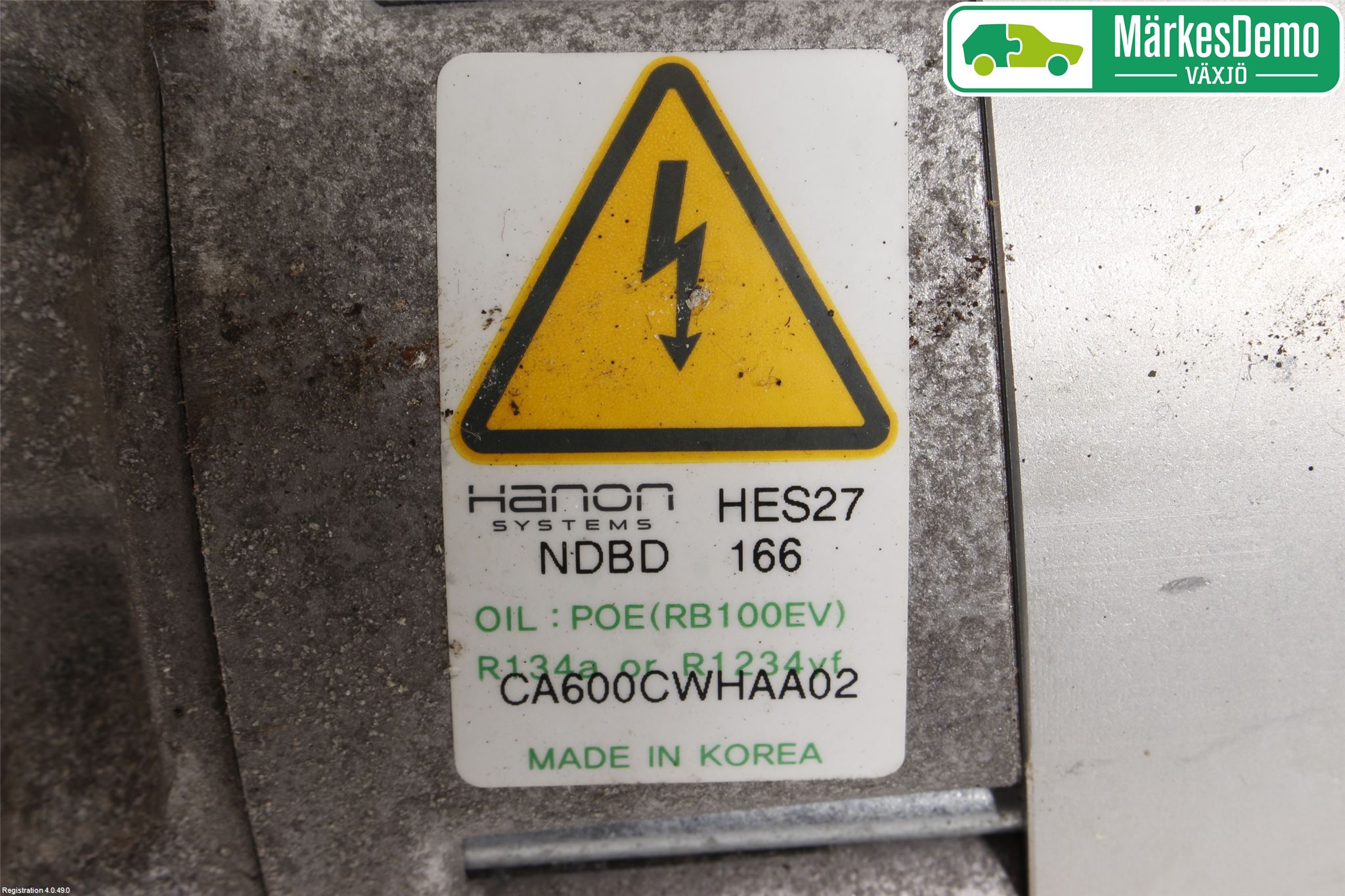Hyundai IONIQ AE 17-22 Varme Ac Kompressor