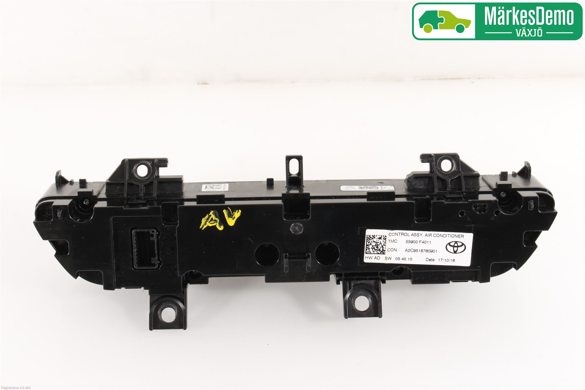 Toyota C-HR 16-23 Varme Ac Betjening-Display