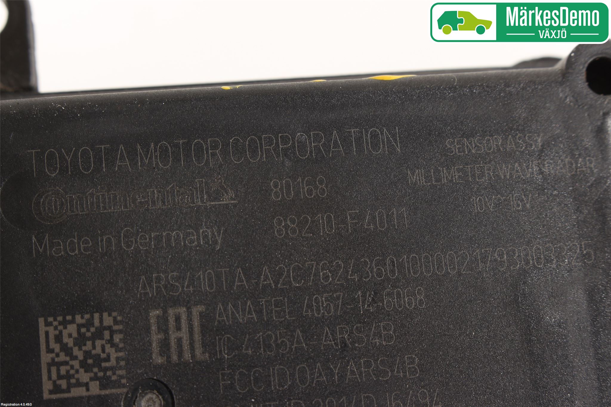 Toyota C-HR 16-23 Sensor Kollisjonsbeskyttelse