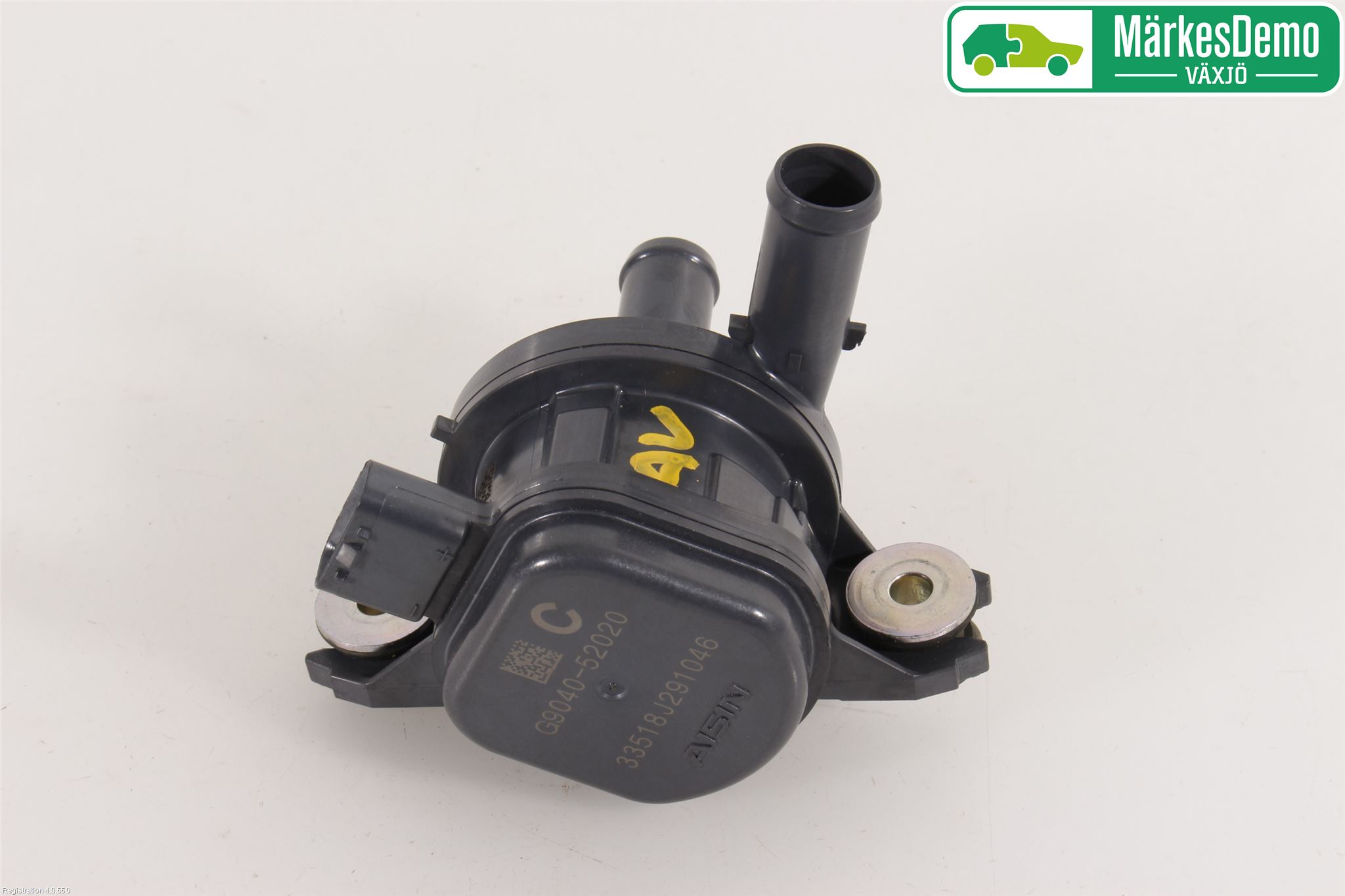 Toyota YARIS XP130 15-20 Varme Sirkulasjonspumpe