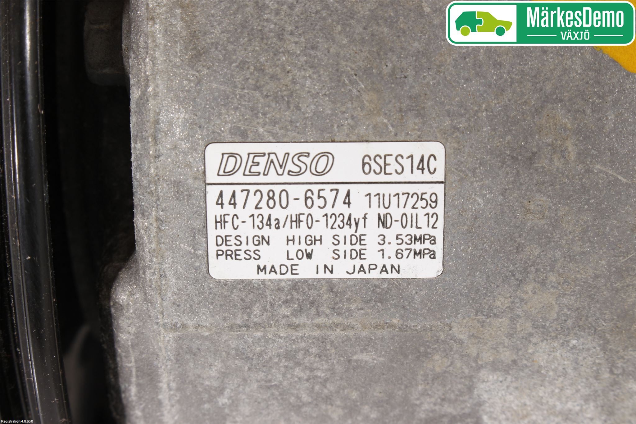 Toyota AVENSIS 16-18 Varme Ac Kompressor