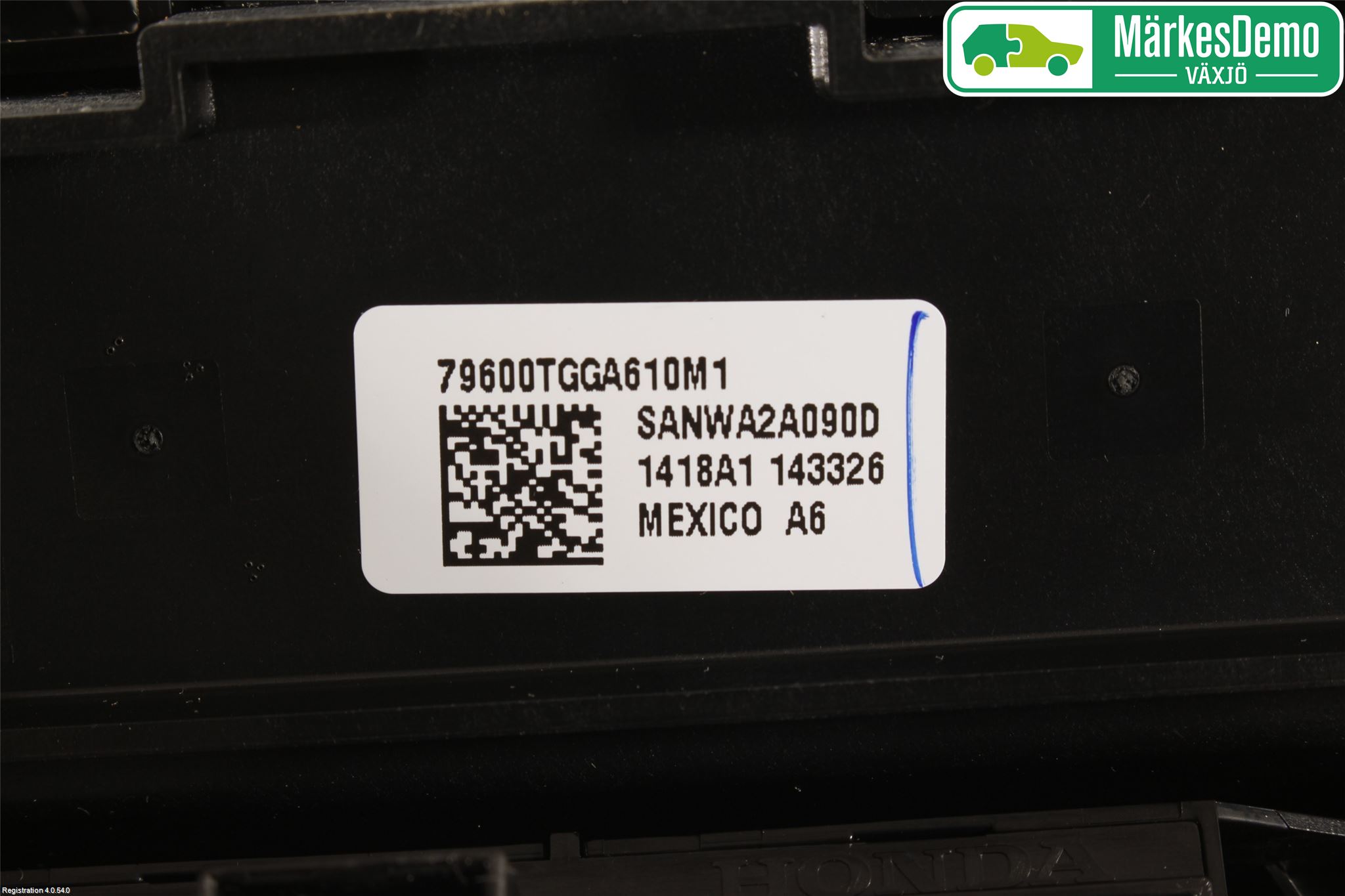Honda CIVIC 17-22 Varme Ac Betjening-Display