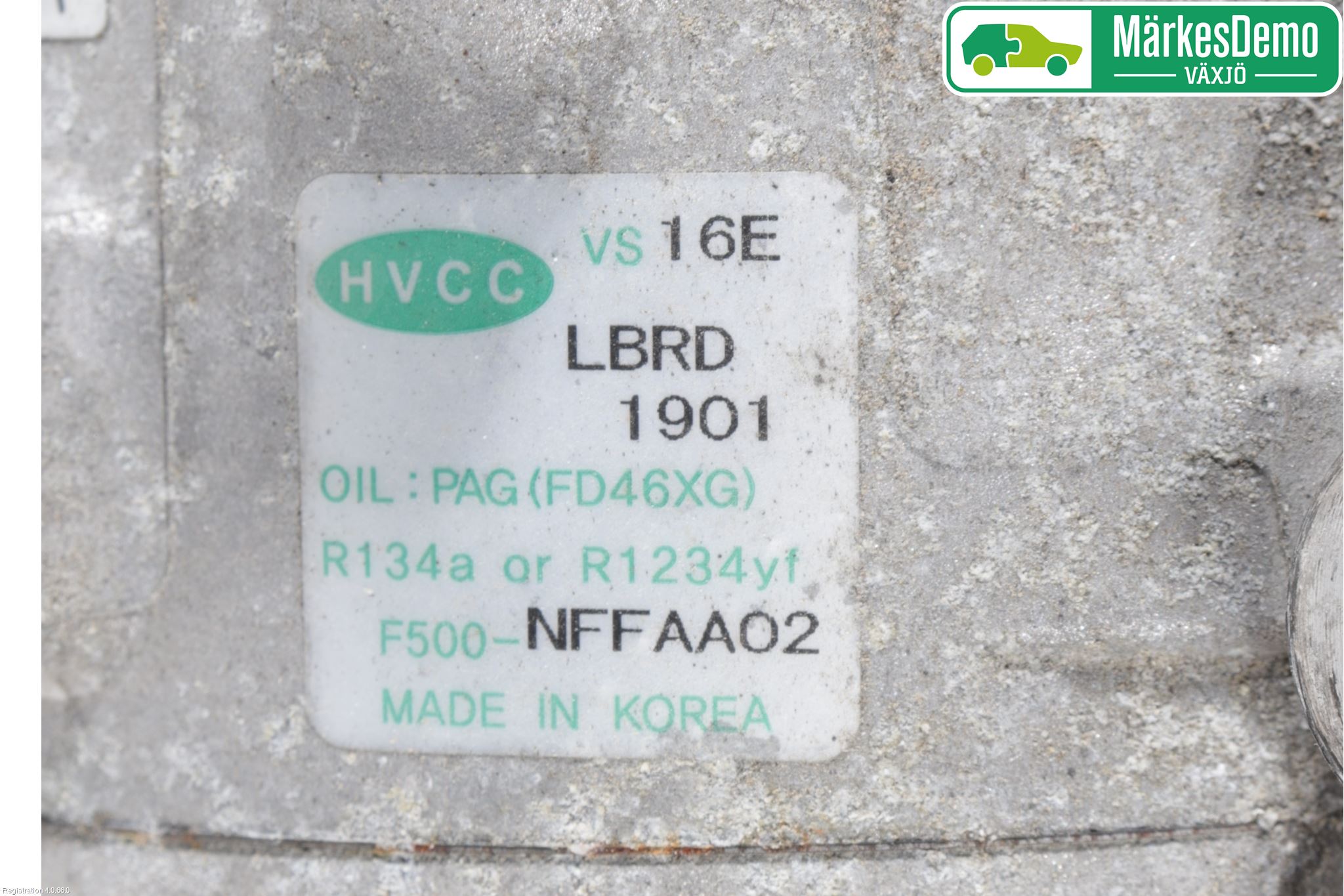 Hyundai TUCSON 05- Varme Ac Kompressor