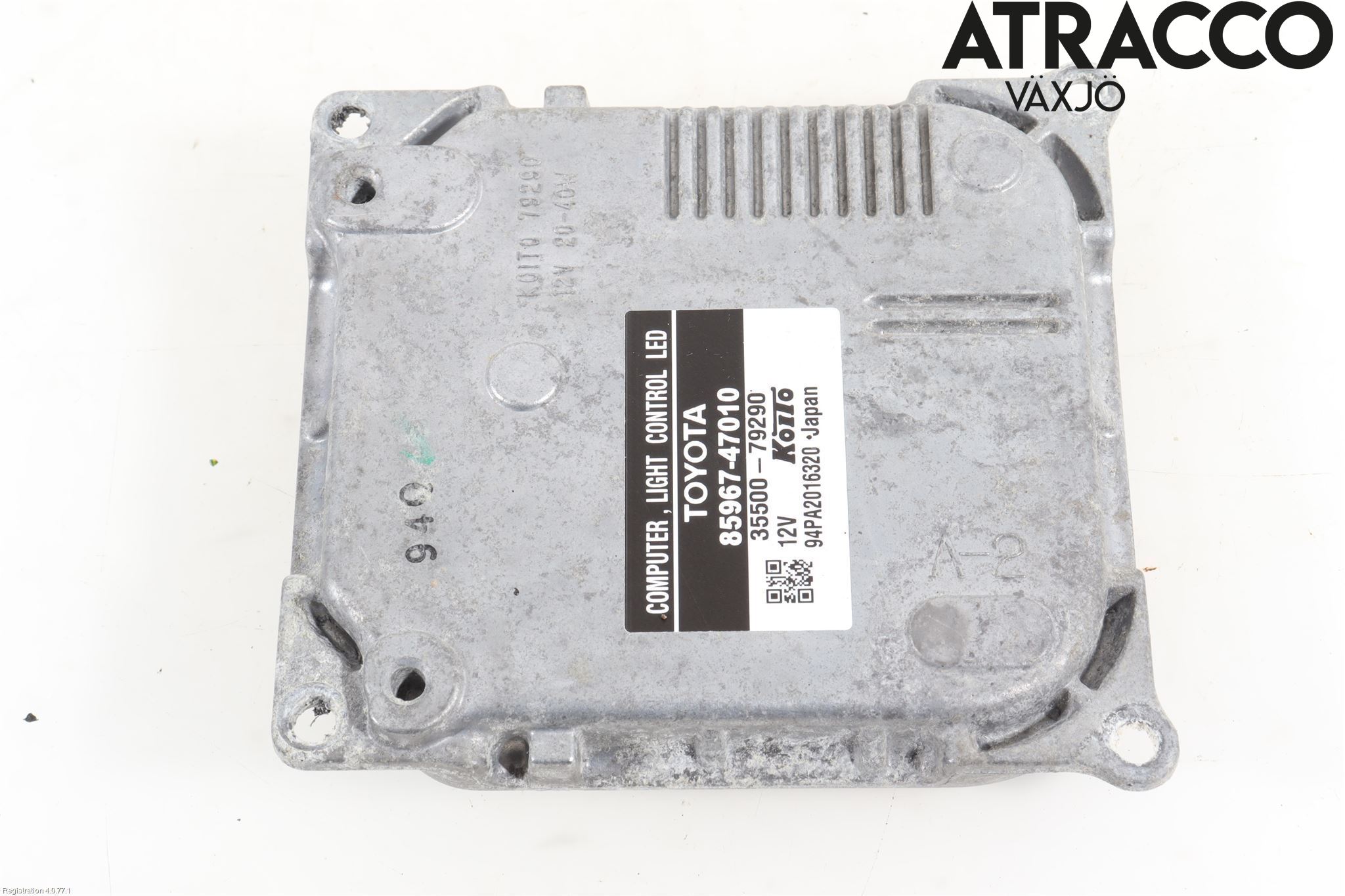 Toyota PRIUS ZVW30 09-20 Styreenhet Xenon