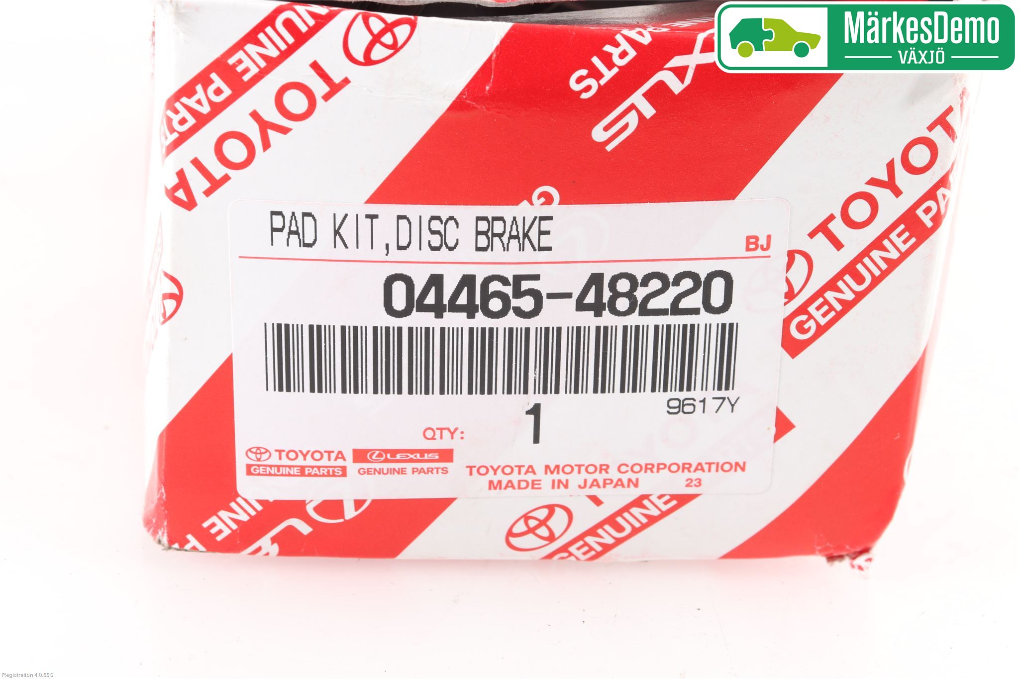 Lexus RX AL20 16-22 Bremsebelegg Foran