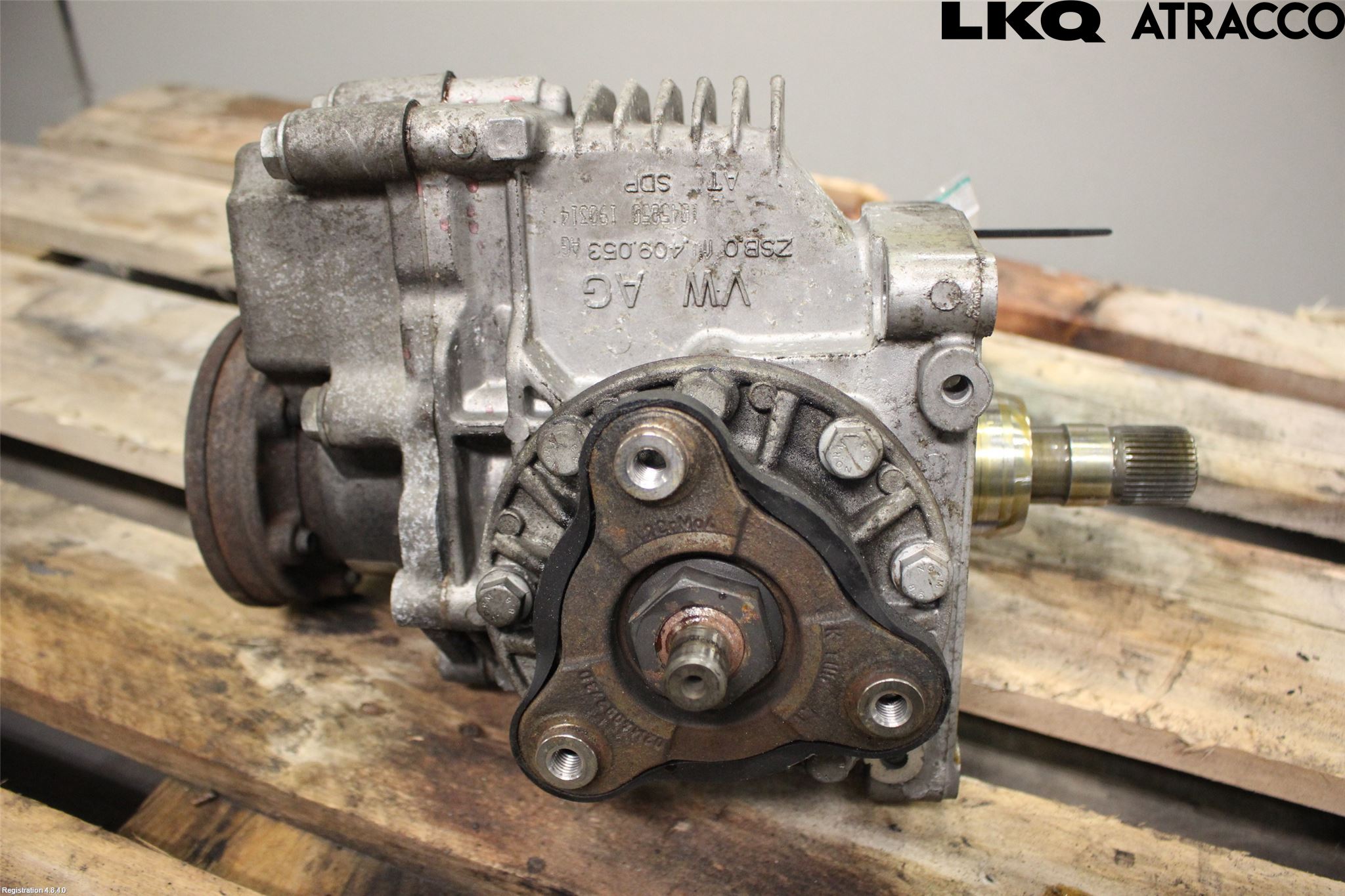 Volkswagen VW PASSAT 11-14 Gearkasse Fordelingskasse