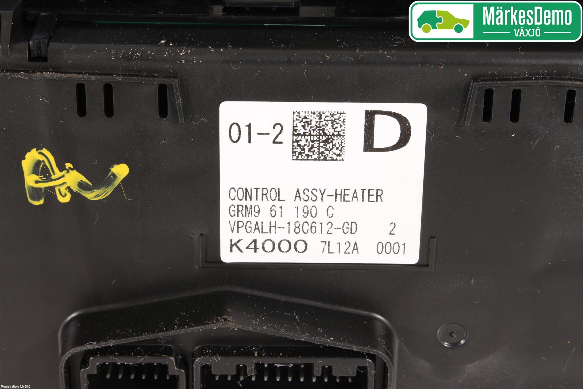Mazda 6 13- Varme Ac Betjening-Display