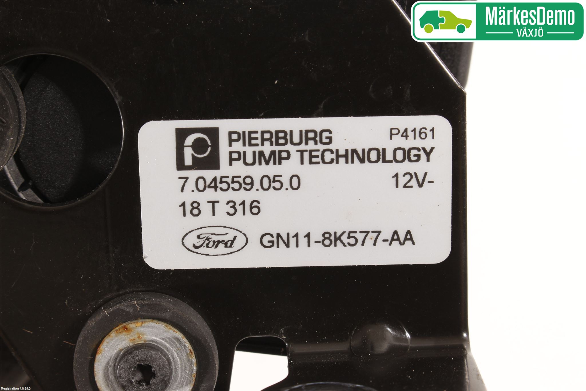 Ford FIESTA (VII) 18-23 Varme Sirkulasjonspumpe
