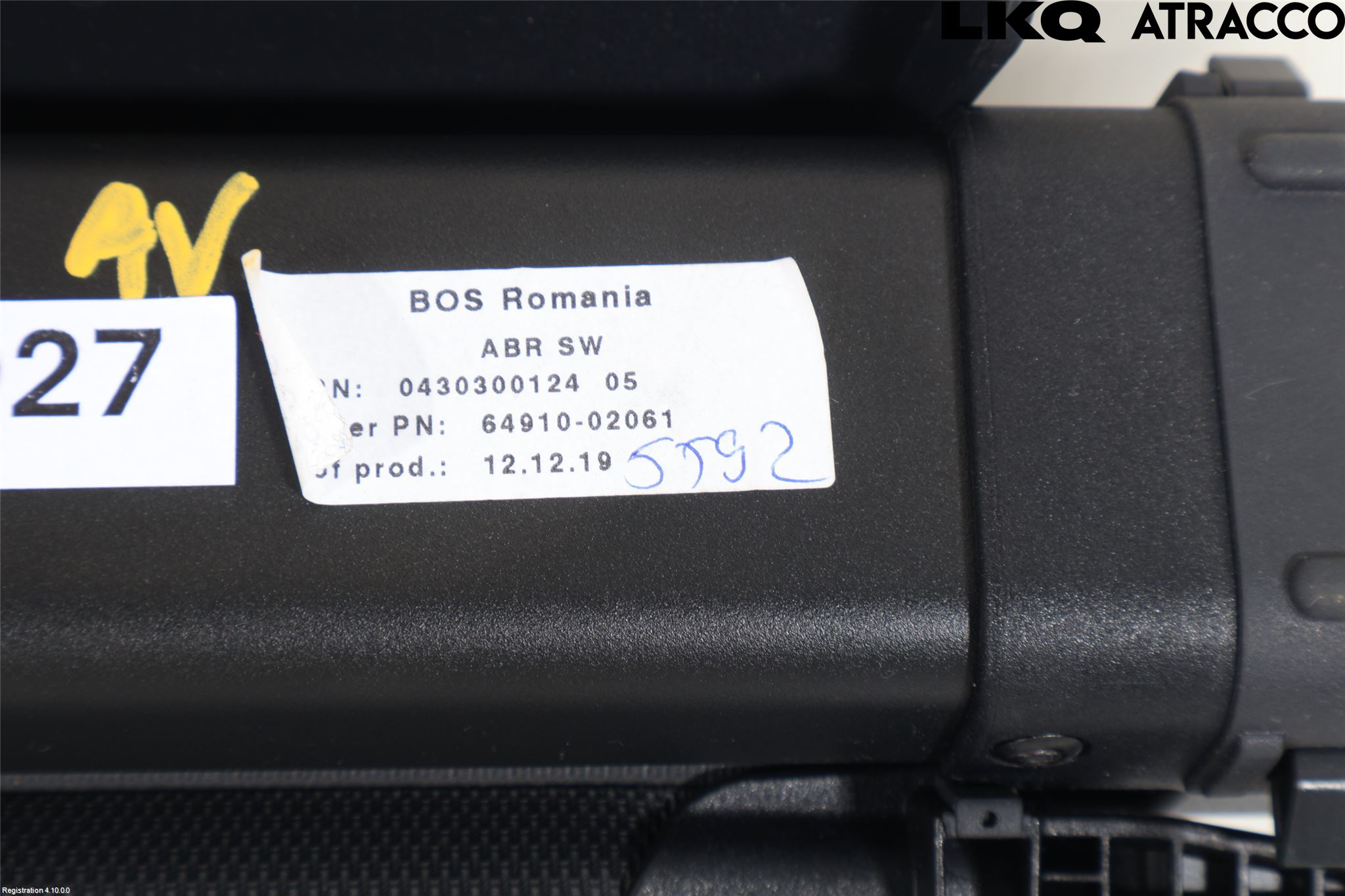 Toyota COROLLA 19- Innr Innsyn Beskytelse Stv